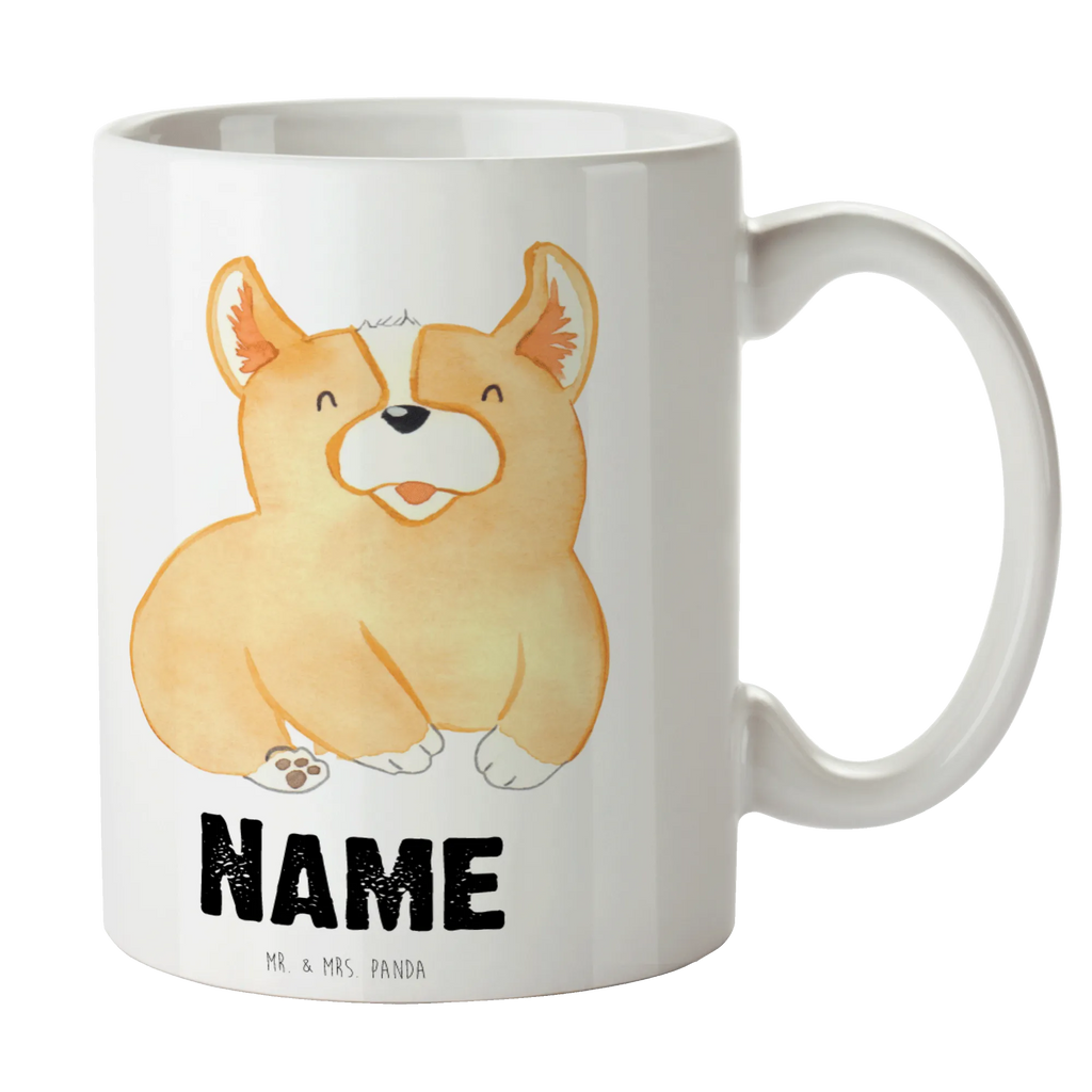 Personalisierte Tasse Corgie Personalisierte Tasse, Namenstasse, Wunschname, Personalisiert, Tasse, Namen, Drucken, Tasse mit Namen, Hund, Hundemotiv, Haustier, Hunderasse, Tierliebhaber, Hundebesitzer, Sprüche, Corgie, Welsh Corgie Pembroke, britisch, Motivation, Spruch, Hundespruch, Lebensfreude