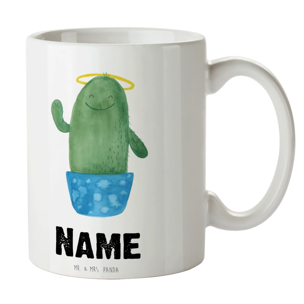 Personalisierte Tasse Kaktus Heilig Personalisierte Tasse, Namenstasse, Wunschname, Personalisiert, Tasse, Namen, Drucken, Tasse mit Namen, Kaktus, Kakteen, frech, lustig, Kind, Eltern, Familie, Bruder, Schwester, Schwestern, Freundin, Heiligenschein