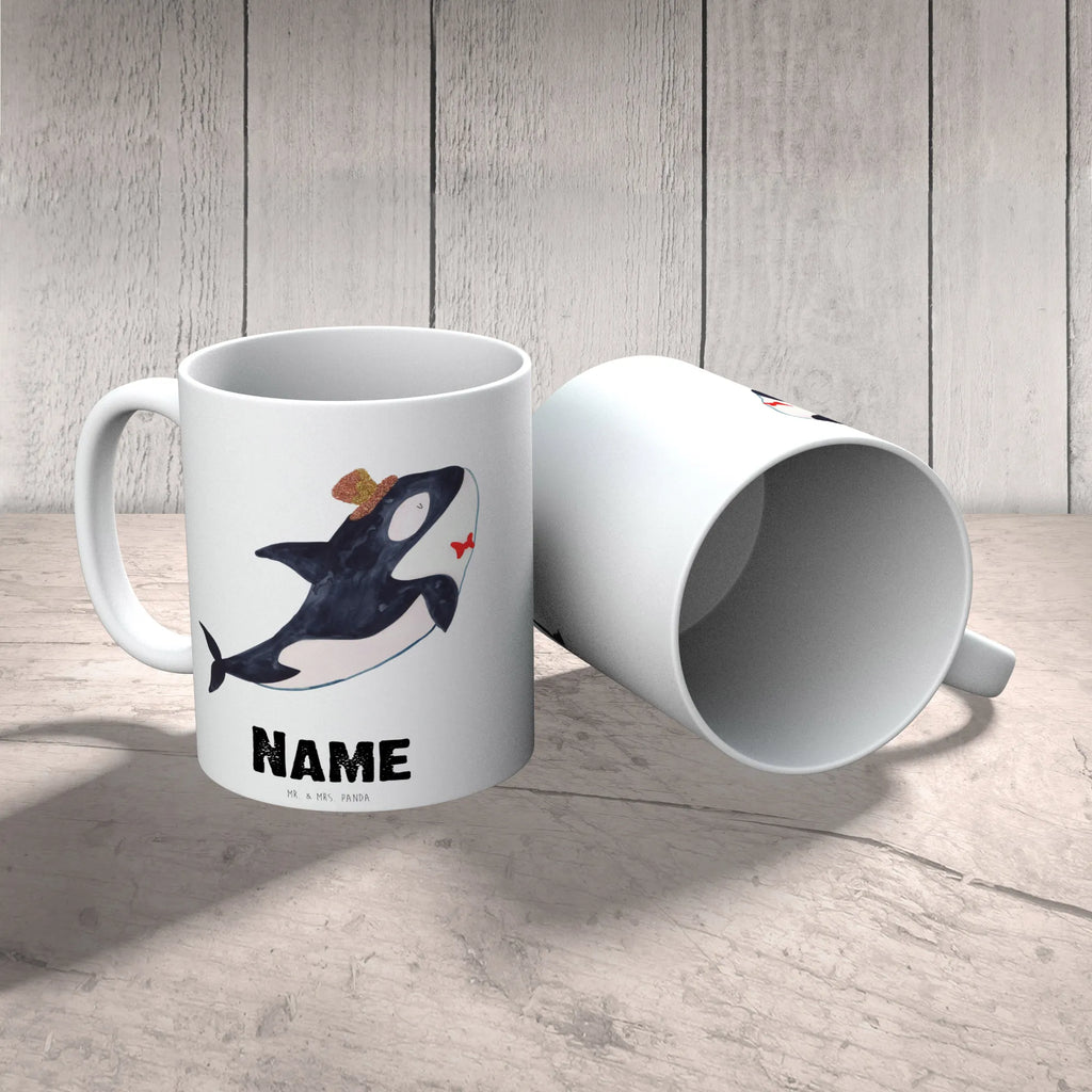 Personalisierte Tasse Orca Zylinder Personalisierte Tasse, Namenstasse, Wunschname, Personalisiert, Tasse, Namen, Drucken, Tasse mit Namen, Meerestiere, Meer, Urlaub, Narwal, Glitter, Konfetti, Glitzer, Geburtstag, Feier, Fete, Fest, Glückwunsch, Orca