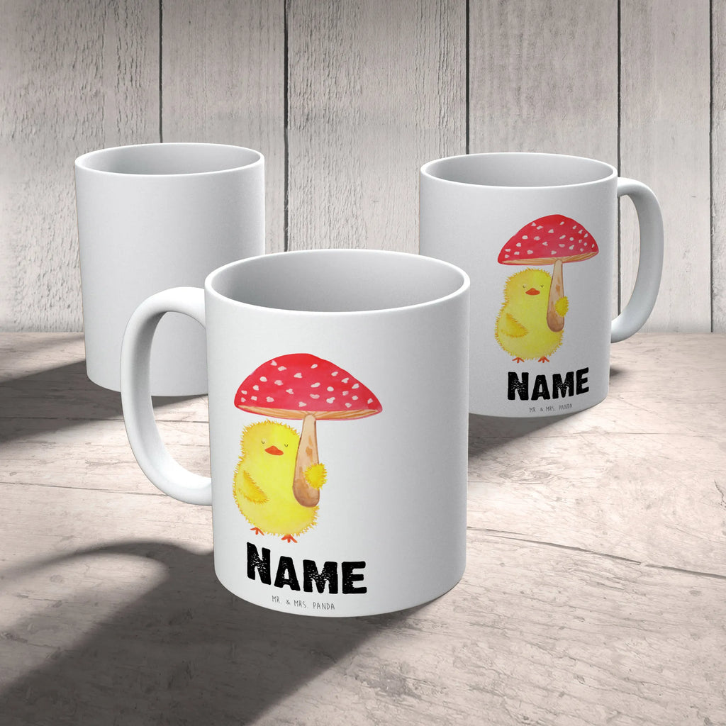 Personalisierte Tasse Küken Fliegenpilz Personalisierte Tasse, Namenstasse, Wunschname, Personalisiert, Tasse, Namen, Drucken, Tasse mit Namen, Ostern, Osterhase, Ostergeschenke, Osternest, Osterdeko, Geschenke zu Ostern, Ostern Geschenk, Ostergeschenke Kinder, Ostern Kinder, Küken, Fliegenpilz, Glückspilz, Frohe Ostern, Ostergrüße