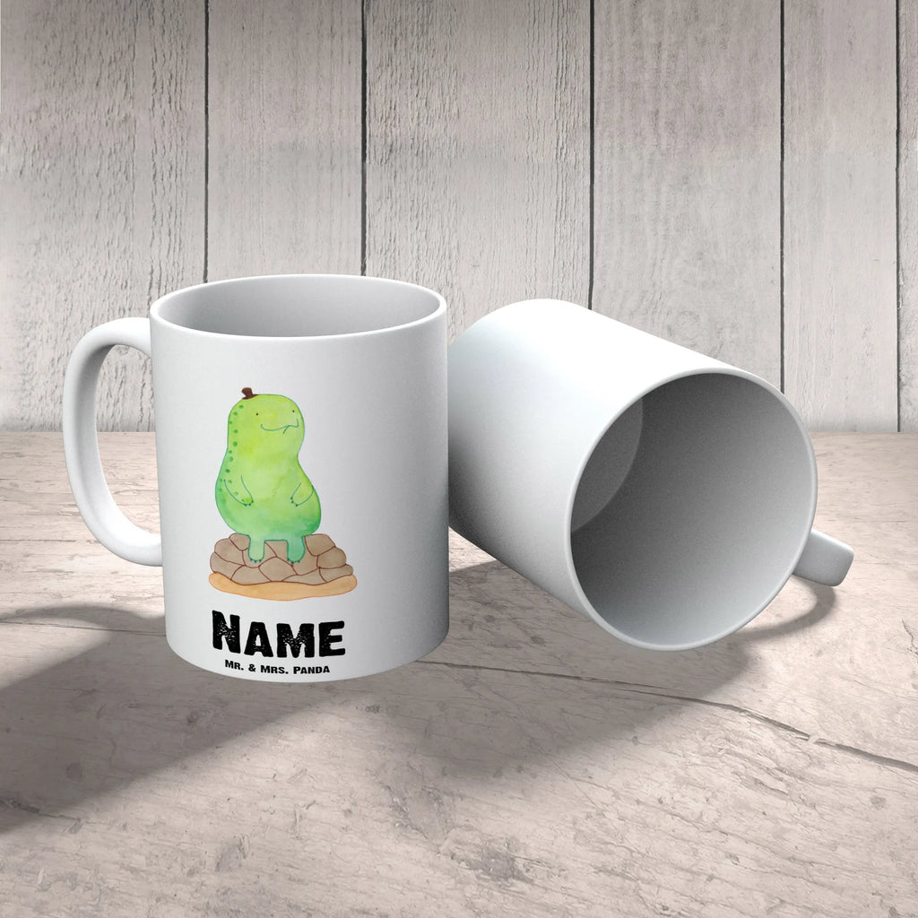 Personalisierte Tasse Schildkröte pausiert Personalisierte Tasse, Namenstasse, Wunschname, Personalisiert, Tasse, Namen, Drucken, Tasse mit Namen, Schildkröte, Achtsamkeit, Entschleunigen, achtsam