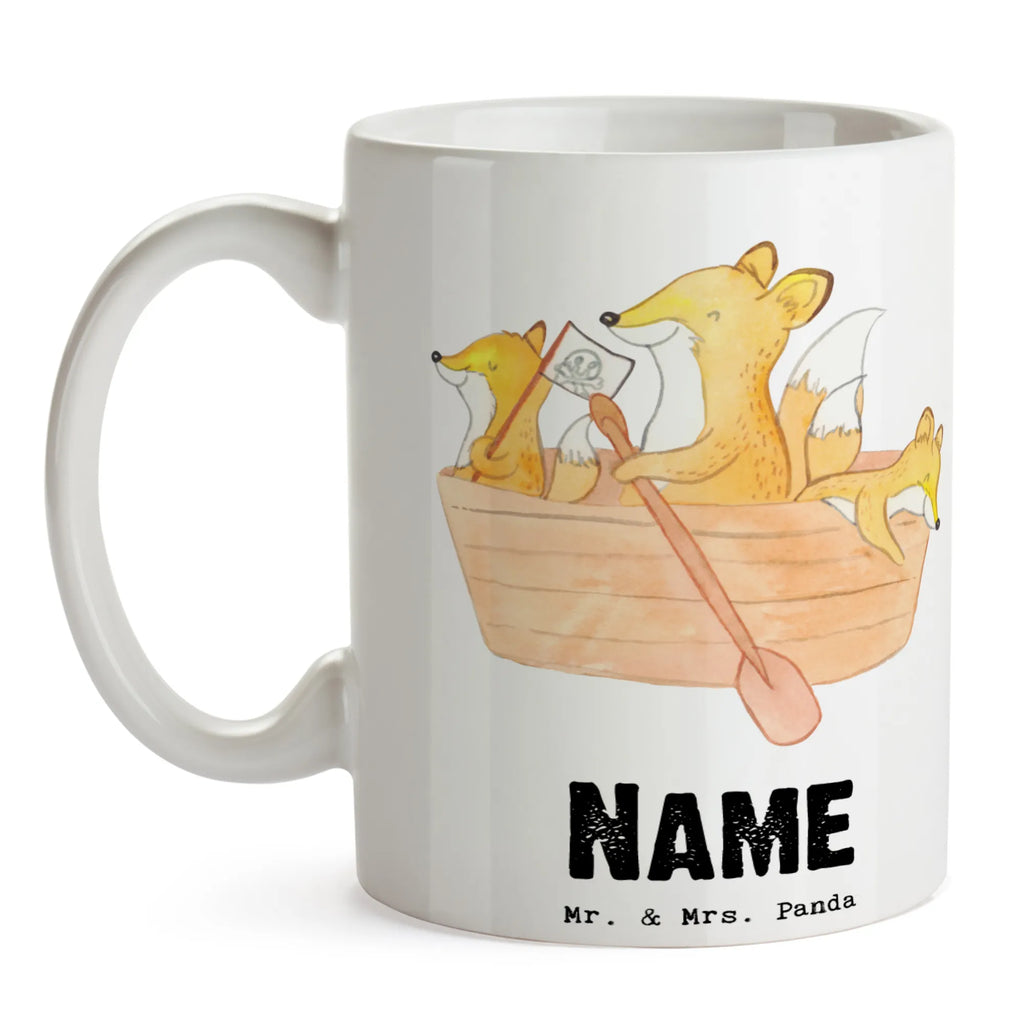 Personalisierte Tasse Fuchs Kanufahren Personalisierte Tasse, Namenstasse, Wunschname, Personalisiert, Tasse, Namen, Drucken, Tasse mit Namen, Geschenk, Sport, Sportart, Hobby, Schenken, Danke, Dankeschön, Auszeichnung, Gewinn, Sportler, Kanu fahren, Kanu Schule, Kanuverleih, Kanutour, Paddeltour