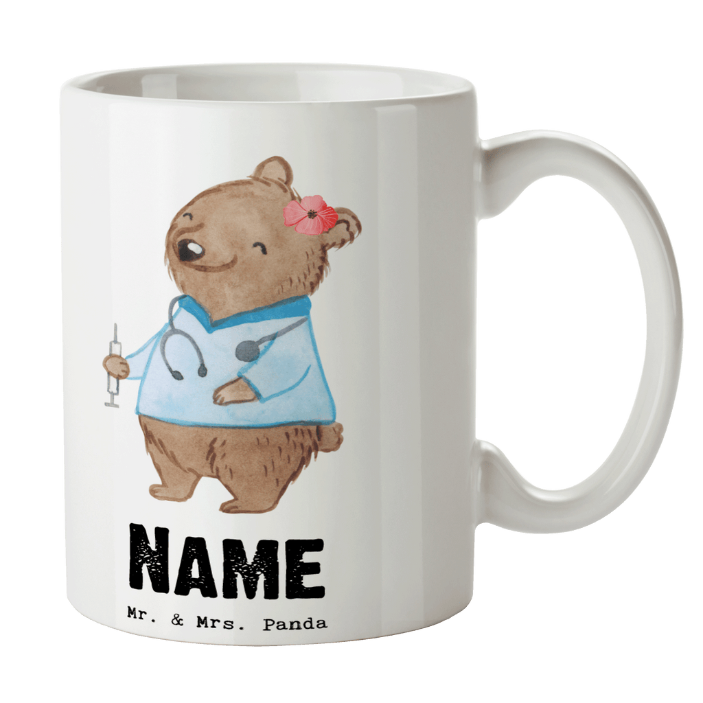 Personalisierte Tasse Krankenpflegehelferin mit Herz Personalisierte Tasse, Namenstasse, Wunschname, Personalisiert, Tasse, Namen, Drucken, Tasse mit Namen, Beruf, Ausbildung, Jubiläum, Abschied, Rente, Kollege, Kollegin, Geschenk, Schenken, Arbeitskollege, Mitarbeiter, Firma, Danke, Dankeschön, Krankenpflegehelferin, Pflegehelferin, Pflegekraft