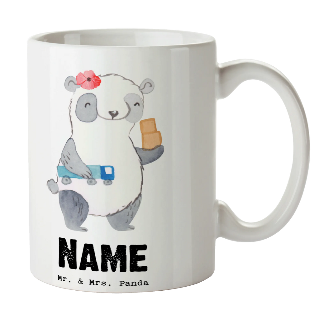 Personalisierte Tasse Kauffrau für Spedition und Logistikdienstleistung mit Herz Personalisierte Tasse, Namenstasse, Wunschname, Personalisiert, Tasse, Namen, Drucken, Tasse mit Namen, Beruf, Ausbildung, Jubiläum, Abschied, Rente, Kollege, Kollegin, Geschenk, Schenken, Arbeitskollege, Mitarbeiter, Firma, Danke, Dankeschön, Abschlussprüfung, Kauffrau für Spedition und Logistikdienstleistung, Ausbildungsgeschenk, Logistikerin, Speditionsmitarbeiterin