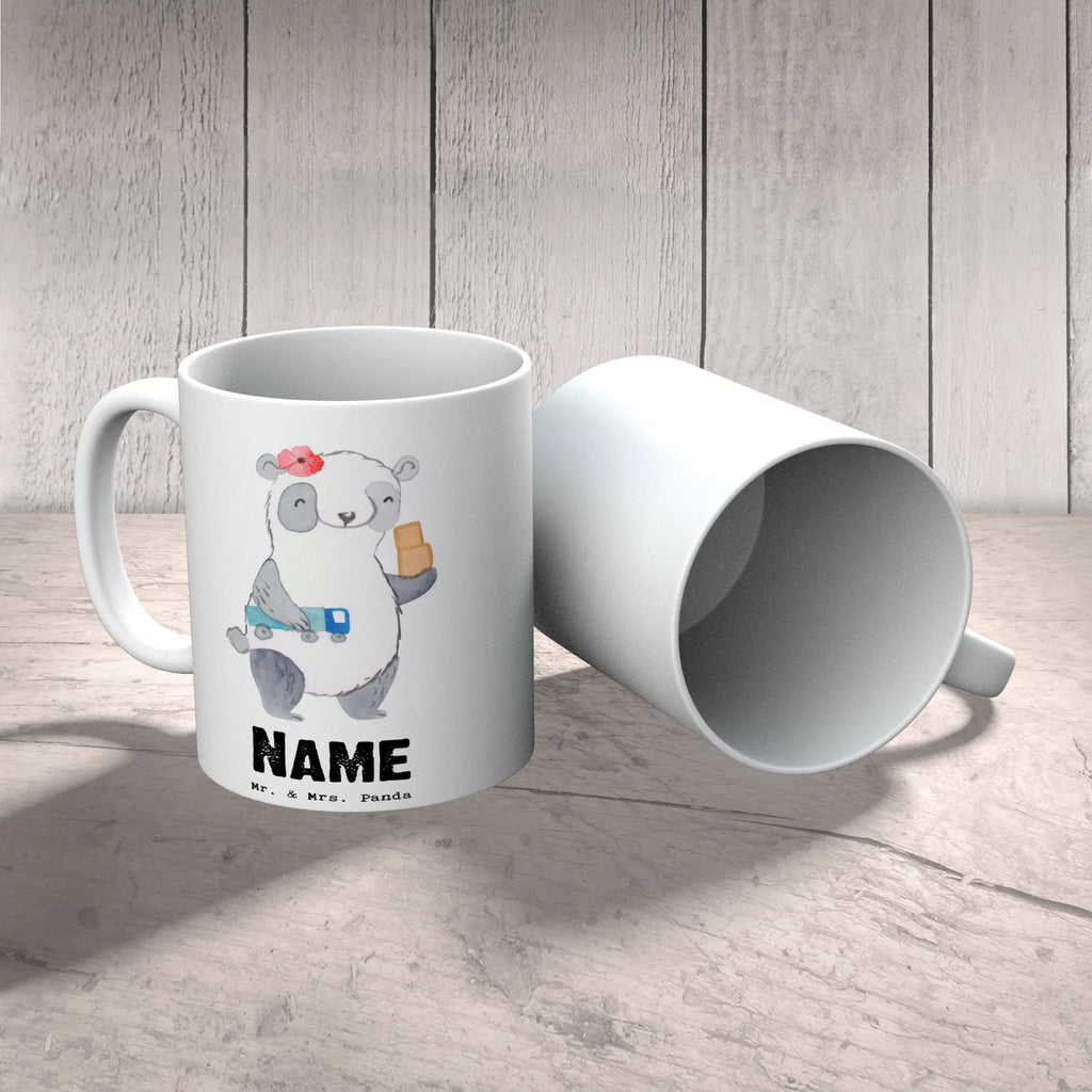 Personalisierte Tasse Kauffrau für Spedition und Logistikdienstleistung mit Herz Personalisierte Tasse, Namenstasse, Wunschname, Personalisiert, Tasse, Namen, Drucken, Tasse mit Namen, Beruf, Ausbildung, Jubiläum, Abschied, Rente, Kollege, Kollegin, Geschenk, Schenken, Arbeitskollege, Mitarbeiter, Firma, Danke, Dankeschön, Abschlussprüfung, Kauffrau für Spedition und Logistikdienstleistung, Ausbildungsgeschenk, Logistikerin, Speditionsmitarbeiterin