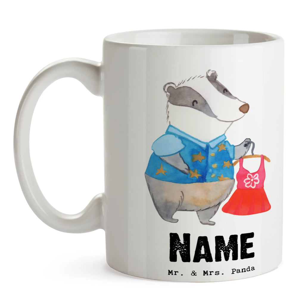 Personalisierte Tasse Modeverkäuferin mit Herz Personalisierte Tasse, Namenstasse, Wunschname, Personalisiert, Tasse, Namen, Drucken, Tasse mit Namen, Beruf, Ausbildung, Jubiläum, Abschied, Rente, Kollege, Kollegin, Geschenk, Schenken, Arbeitskollege, Mitarbeiter, Firma, Danke, Dankeschön, Modeverkäuferin, Verkäuferin, Fashion Store