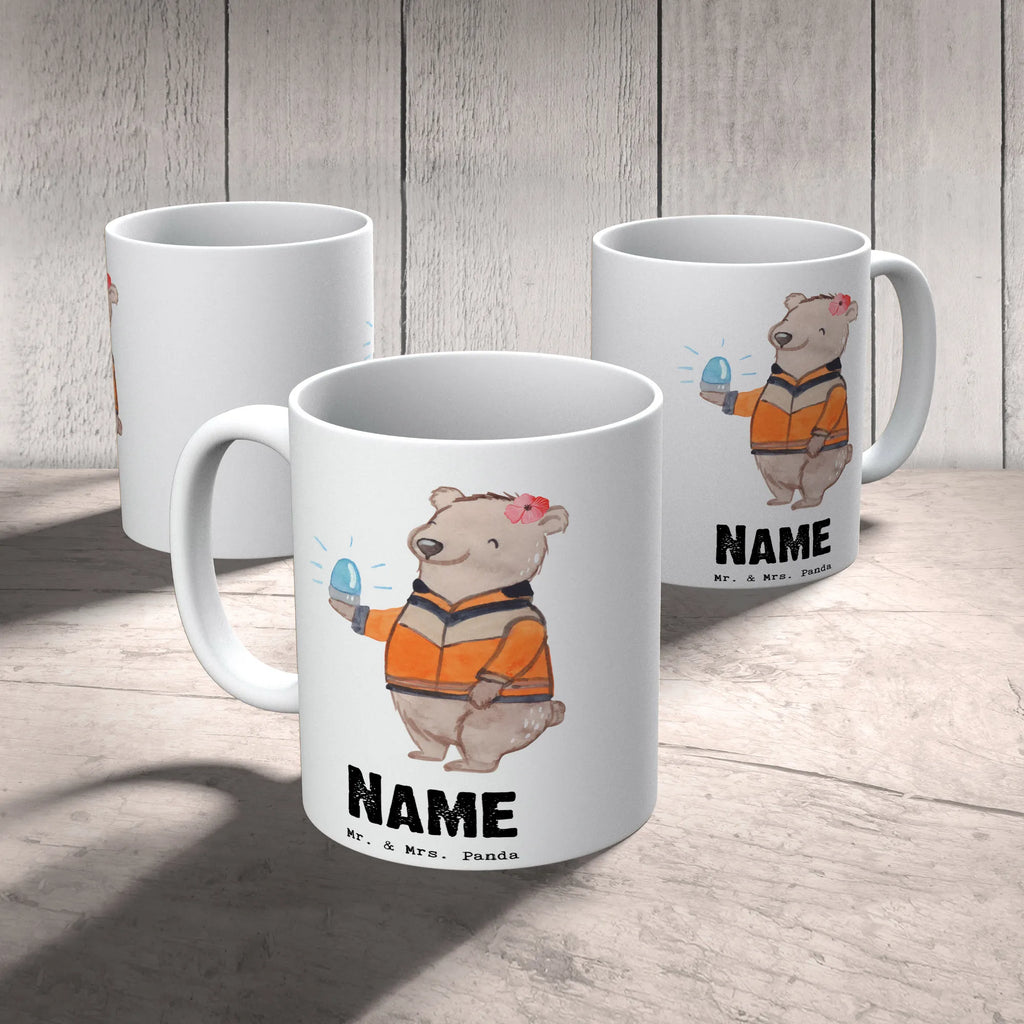 Personalisierte Tasse Rettungswagenfahrerin mit Herz Personalisierte Tasse, Namenstasse, Wunschname, Personalisiert, Tasse, Namen, Drucken, Tasse mit Namen, Beruf, Ausbildung, Jubiläum, Abschied, Rente, Kollege, Kollegin, Geschenk, Schenken, Arbeitskollege, Mitarbeiter, Firma, Danke, Dankeschön