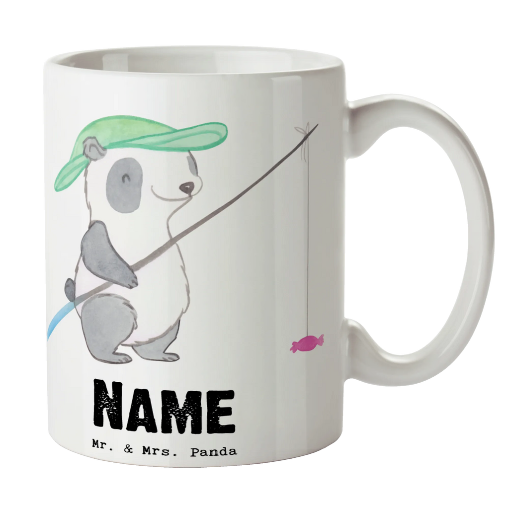 Personalisierte Tasse Panda Angeln Personalisierte Tasse, Namenstasse, Wunschname, Personalisiert, Tasse, Namen, Drucken, Tasse mit Namen, Geschenk, Sport, Sportart, Hobby, Schenken, Danke, Dankeschön, Auszeichnung, Gewinn, Sportler, angeln, Angelsport, Angelverein, Angler, angeln gehen, Hobbyangler