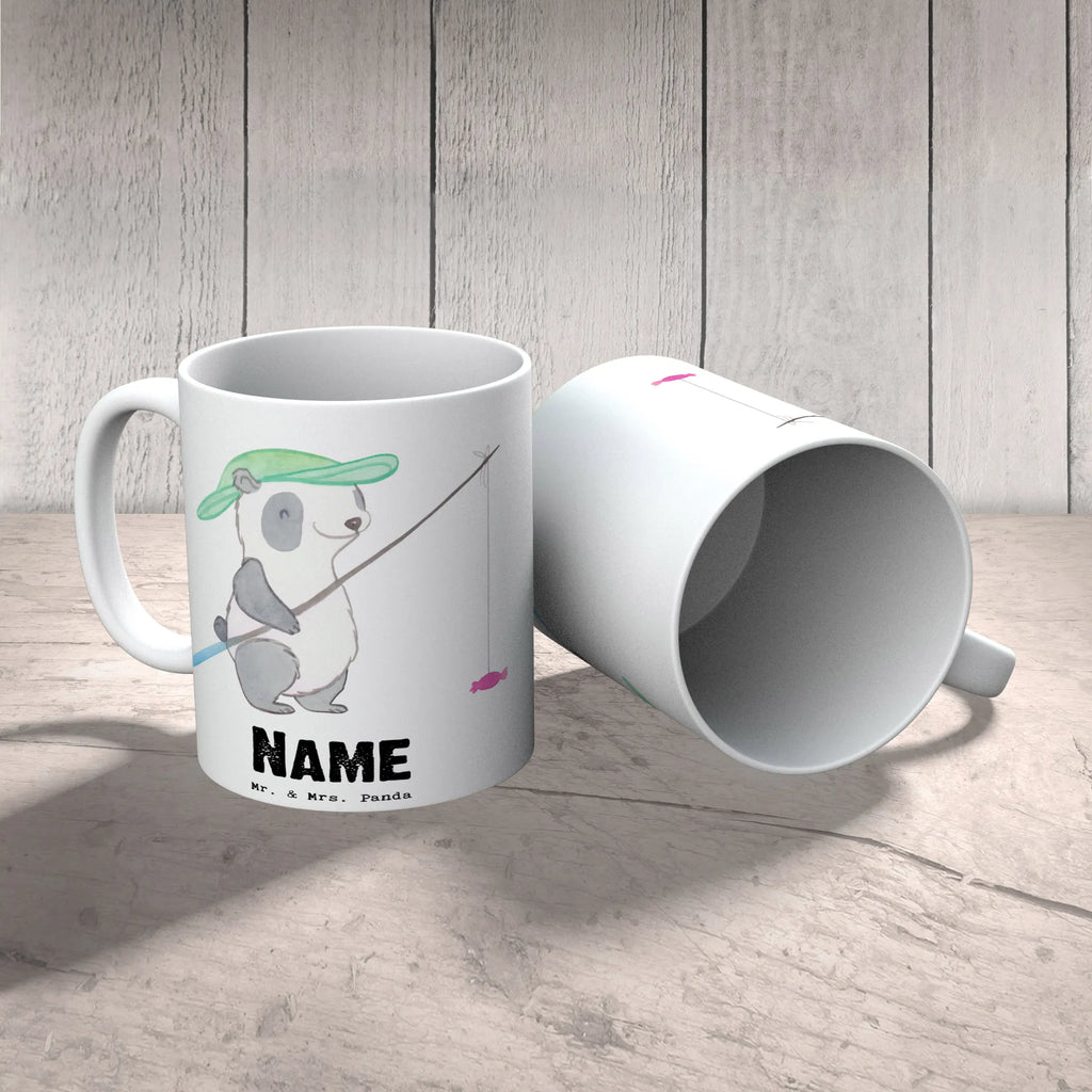 Personalisierte Tasse Panda Angeln Personalisierte Tasse, Namenstasse, Wunschname, Personalisiert, Tasse, Namen, Drucken, Tasse mit Namen, Geschenk, Sport, Sportart, Hobby, Schenken, Danke, Dankeschön, Auszeichnung, Gewinn, Sportler, angeln, Angelsport, Angelverein, Angler, angeln gehen, Hobbyangler