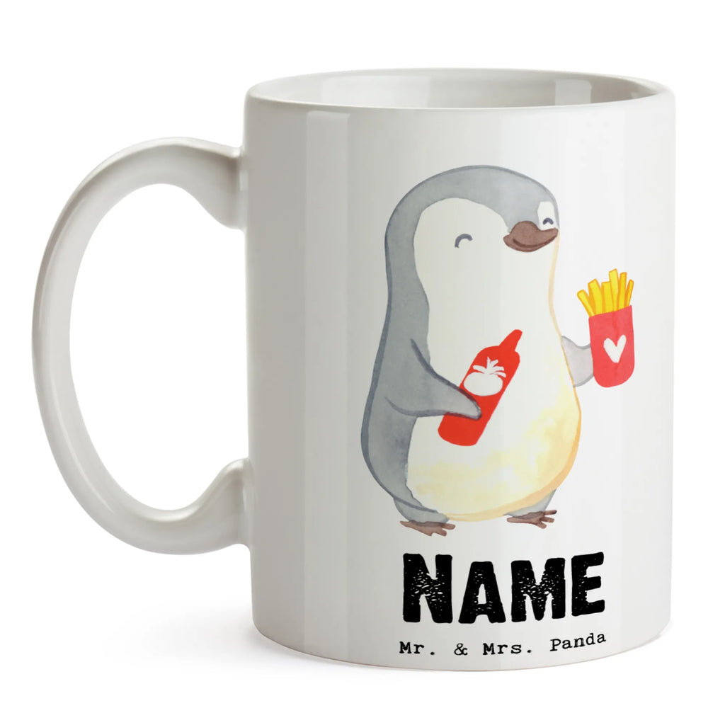 Personalisierte Tasse Imbissverkäufer mit Herz Personalisierte Tasse, Namenstasse, Wunschname, Personalisiert, Tasse, Namen, Drucken, Tasse mit Namen, Beruf, Ausbildung, Jubiläum, Abschied, Rente, Kollege, Kollegin, Geschenk, Schenken, Arbeitskollege, Mitarbeiter, Firma, Danke, Dankeschön, Imbissbesitzer, Imbissverkäufer, Pommesverkäufer, Pommesliebe