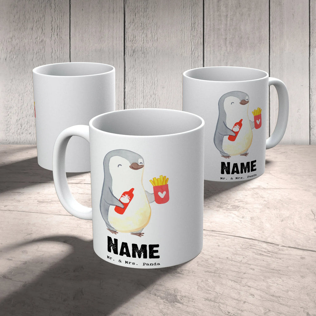 Personalisierte Tasse Imbissverkäufer mit Herz Personalisierte Tasse, Namenstasse, Wunschname, Personalisiert, Tasse, Namen, Drucken, Tasse mit Namen, Beruf, Ausbildung, Jubiläum, Abschied, Rente, Kollege, Kollegin, Geschenk, Schenken, Arbeitskollege, Mitarbeiter, Firma, Danke, Dankeschön, Imbissbesitzer, Imbissverkäufer, Pommesverkäufer, Pommesliebe