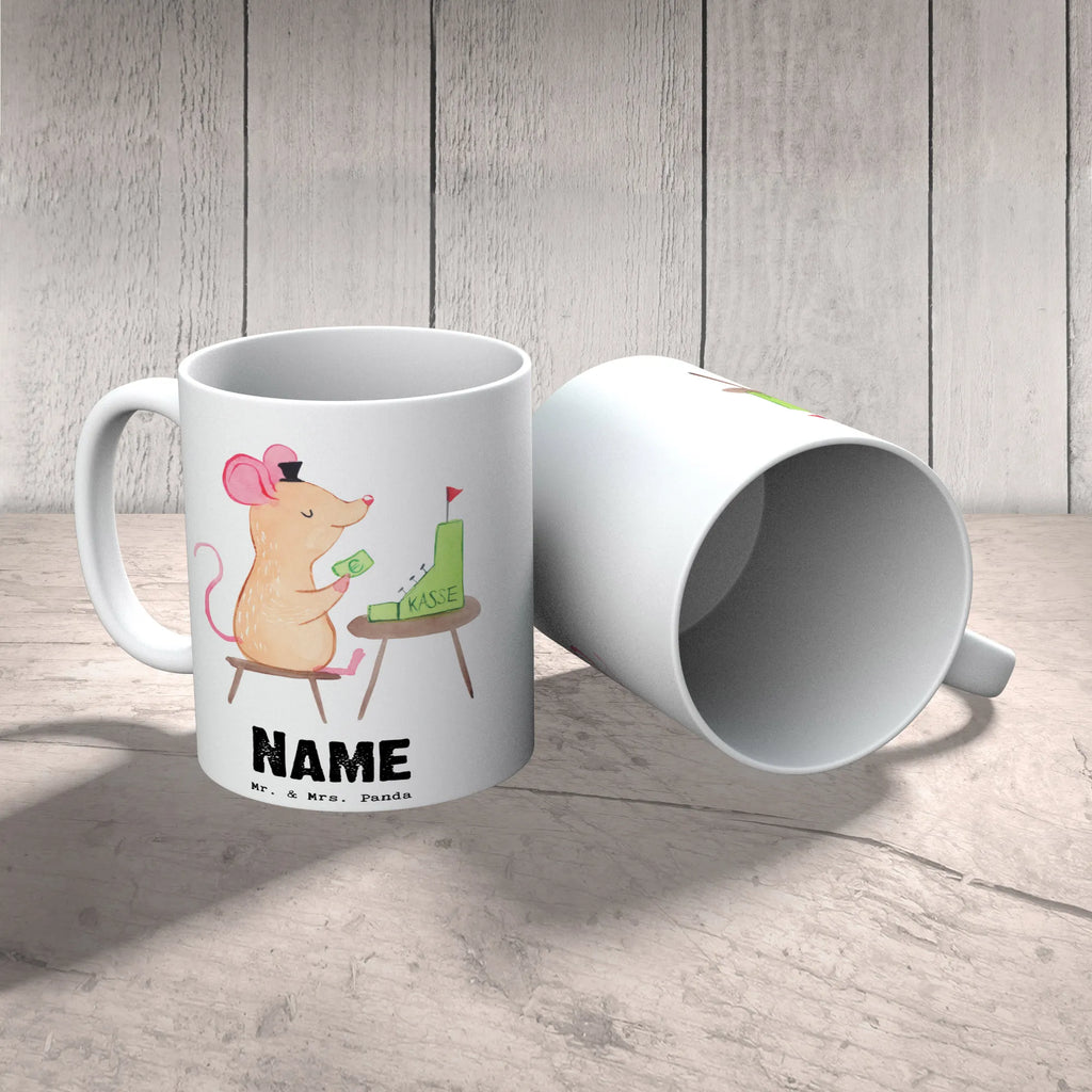 Personalisierte Tasse Kassierer mit Herz Personalisierte Tasse, Namenstasse, Wunschname, Personalisiert, Tasse, Namen, Drucken, Tasse mit Namen, Beruf, Ausbildung, Jubiläum, Abschied, Rente, Kollege, Kollegin, Geschenk, Schenken, Arbeitskollege, Mitarbeiter, Firma, Danke, Dankeschön, Kassierer, Kassenwart, Mitarbeiter Kasse