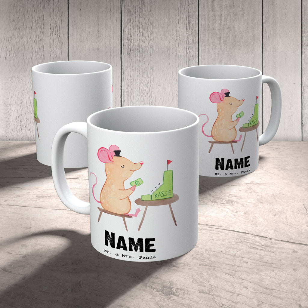 Personalisierte Tasse Kassierer mit Herz Personalisierte Tasse, Namenstasse, Wunschname, Personalisiert, Tasse, Namen, Drucken, Tasse mit Namen, Beruf, Ausbildung, Jubiläum, Abschied, Rente, Kollege, Kollegin, Geschenk, Schenken, Arbeitskollege, Mitarbeiter, Firma, Danke, Dankeschön, Kassierer, Kassenwart, Mitarbeiter Kasse