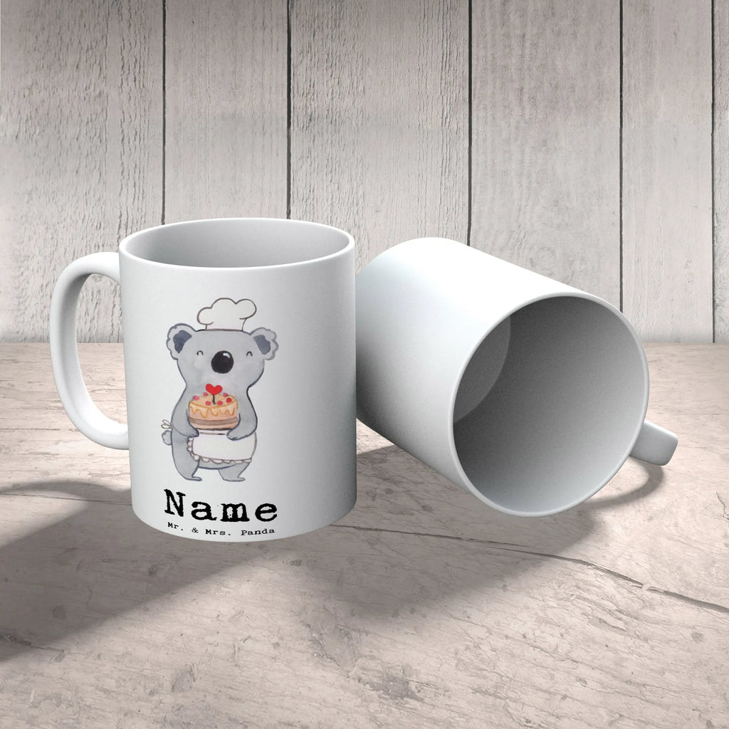 Personalisierte Tasse Konditor mit Herz Personalisierte Tasse, Namenstasse, Wunschname, Personalisiert, Tasse, Namen, Drucken, Tasse mit Namen, Beruf, Ausbildung, Jubiläum, Abschied, Rente, Kollege, Kollegin, Geschenk, Schenken, Arbeitskollege, Mitarbeiter, Firma, Danke, Dankeschön, Konditor, Kuchenbäcker, Patissier, Confiseur, Bäcker