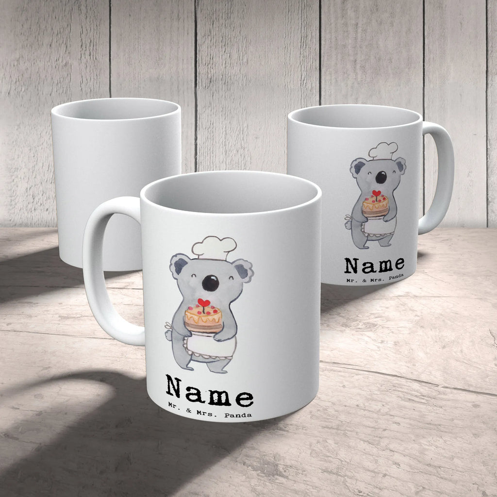 Personalisierte Tasse Konditor mit Herz Personalisierte Tasse, Namenstasse, Wunschname, Personalisiert, Tasse, Namen, Drucken, Tasse mit Namen, Beruf, Ausbildung, Jubiläum, Abschied, Rente, Kollege, Kollegin, Geschenk, Schenken, Arbeitskollege, Mitarbeiter, Firma, Danke, Dankeschön, Konditor, Kuchenbäcker, Patissier, Confiseur, Bäcker