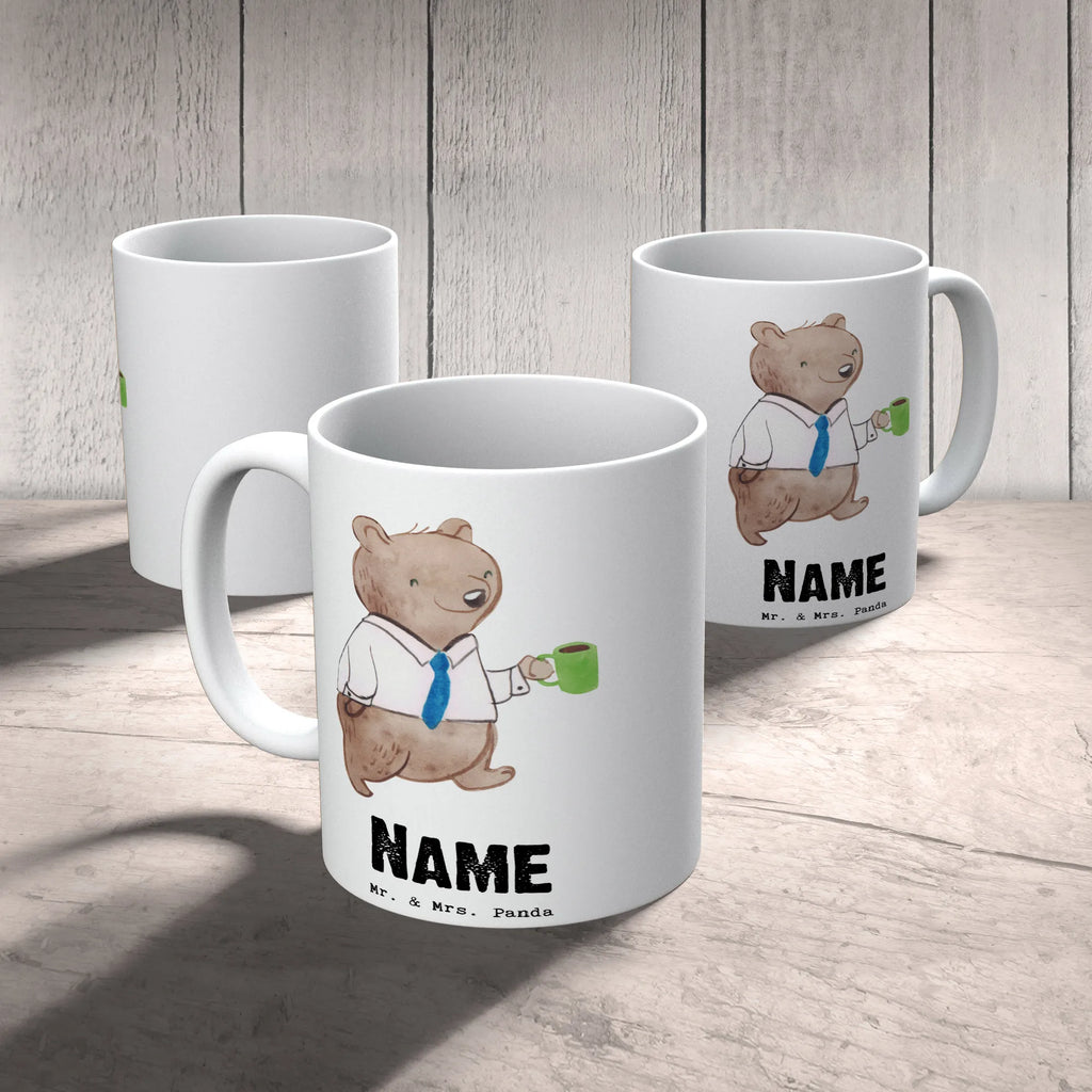 Personalisierte Tasse Moderator mit Herz Personalisierte Tasse, Namenstasse, Wunschname, Personalisiert, Tasse, Namen, Drucken, Tasse mit Namen, Beruf, Ausbildung, Jubiläum, Abschied, Rente, Kollege, Kollegin, Geschenk, Schenken, Arbeitskollege, Mitarbeiter, Firma, Danke, Dankeschön