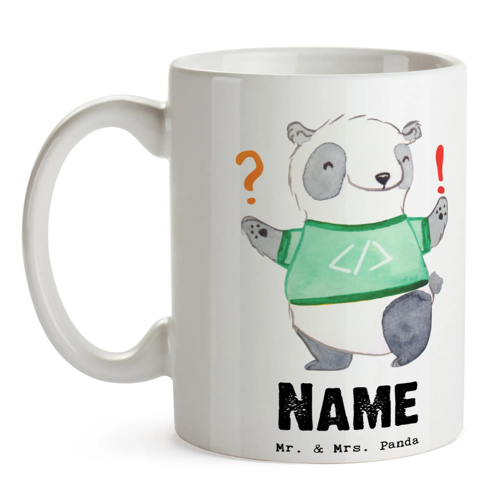 Personalisierte Tasse Programmierer mit Herz Personalisierte Tasse, Namenstasse, Wunschname, Personalisiert, Tasse, Namen, Drucken, Tasse mit Namen, Beruf, Ausbildung, Jubiläum, Abschied, Rente, Kollege, Kollegin, Geschenk, Schenken, Arbeitskollege, Mitarbeiter, Firma, Danke, Dankeschön, Programmierer, Softwareingenieur, Softwarentwickler, Computerfreak, Datenverarbeiter, Computerfachmann, IT-Spezialist, Nerd