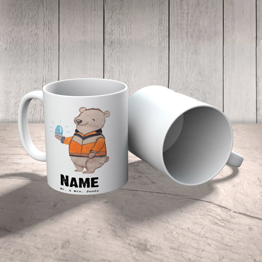 Personalisierte Tasse Rettungssanitäter mit Herz Personalisierte Tasse, Namenstasse, Wunschname, Personalisiert, Tasse, Namen, Drucken, Tasse mit Namen, Beruf, Ausbildung, Jubiläum, Abschied, Rente, Kollege, Kollegin, Geschenk, Schenken, Arbeitskollege, Mitarbeiter, Firma, Danke, Dankeschön