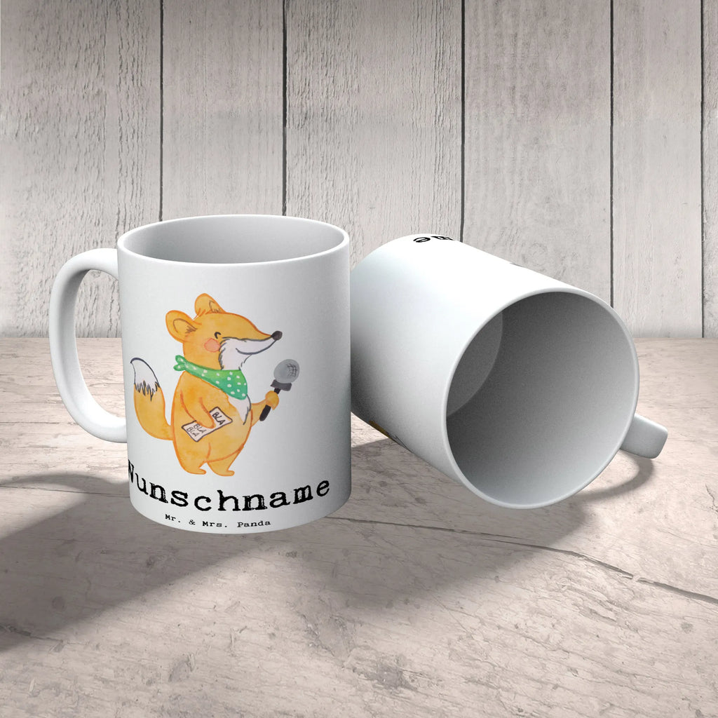 Personalisierte Tasse Sportjournalist mit Herz Personalisierte Tasse, Namenstasse, Wunschname, Personalisiert, Tasse, Namen, Drucken, Tasse mit Namen, Beruf, Ausbildung, Jubiläum, Abschied, Rente, Kollege, Kollegin, Geschenk, Schenken, Arbeitskollege, Mitarbeiter, Firma, Danke, Dankeschön, Sportjournalist, Journalist, Reporter, Redakteur, Pressebüro, Studium