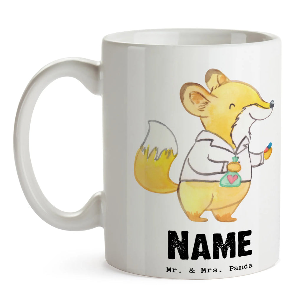 Personalisierte Tasse Apotheker mit Herz Personalisierte Tasse, Namenstasse, Wunschname, Personalisiert, Tasse, Namen, Drucken, Tasse mit Namen, Beruf, Ausbildung, Jubiläum, Abschied, Rente, Kollege, Kollegin, Geschenk, Schenken, Arbeitskollege, Mitarbeiter, Firma, Danke, Dankeschön, Apotheker, Pharmazie, Staatsexamen, Approbation, Eröffnung Apotheke