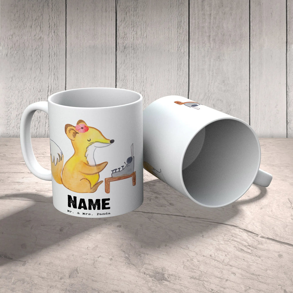 Personalisierte Tasse Autorin mit Herz Personalisierte Tasse, Namenstasse, Wunschname, Personalisiert, Tasse, Namen, Drucken, Tasse mit Namen, Beruf, Ausbildung, Jubiläum, Abschied, Rente, Kollege, Kollegin, Geschenk, Schenken, Arbeitskollege, Mitarbeiter, Firma, Danke, Dankeschön, Autorin, Buchveröffentlichung, Schriftstellerin, Verlag, Geschichtenschreiber, Hobbyautor