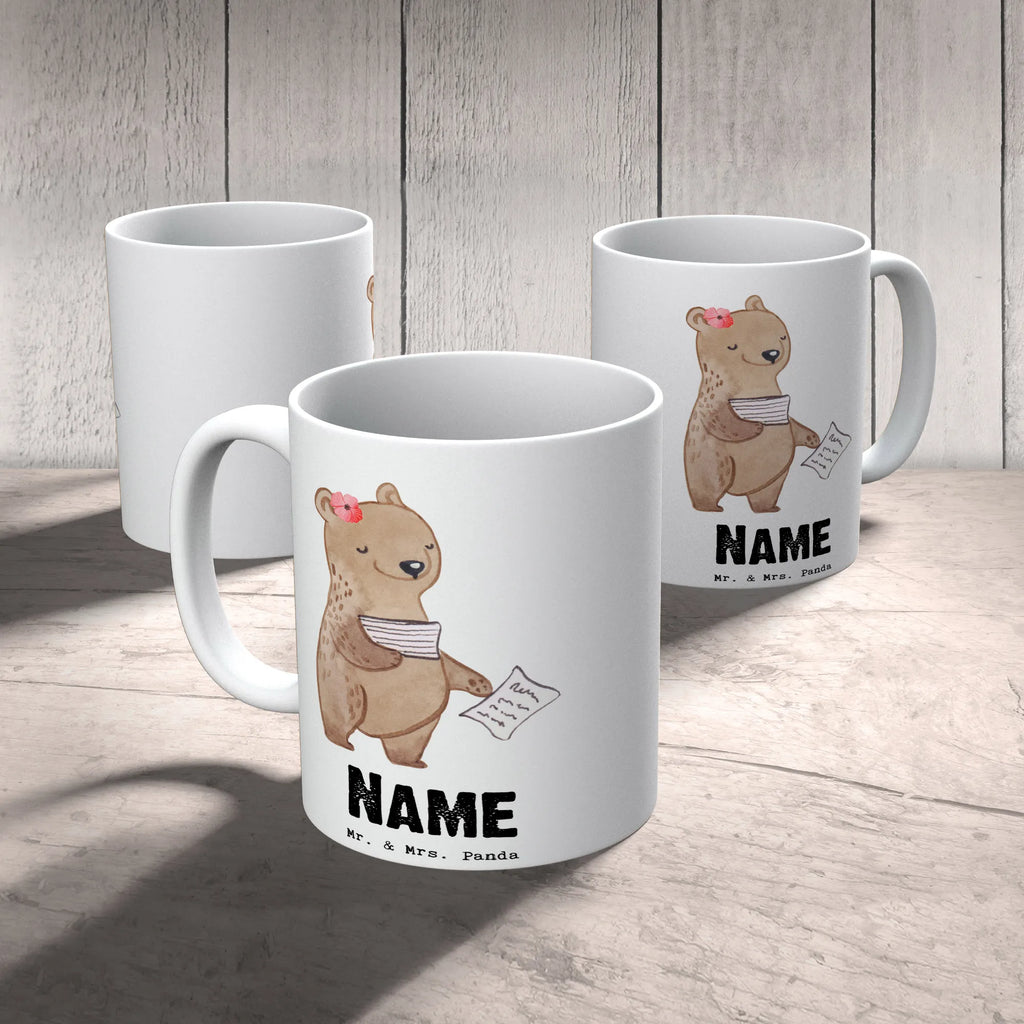 Personalisierte Tasse Buchhalterin mit Herz Personalisierte Tasse, Namenstasse, Wunschname, Personalisiert, Tasse, Namen, Drucken, Tasse mit Namen, Beruf, Ausbildung, Jubiläum, Abschied, Rente, Kollege, Kollegin, Geschenk, Schenken, Arbeitskollege, Mitarbeiter, Firma, Danke, Dankeschön, Buchhalter, in Bürojob, Backoffice Mitarbeiterin, Angestellte