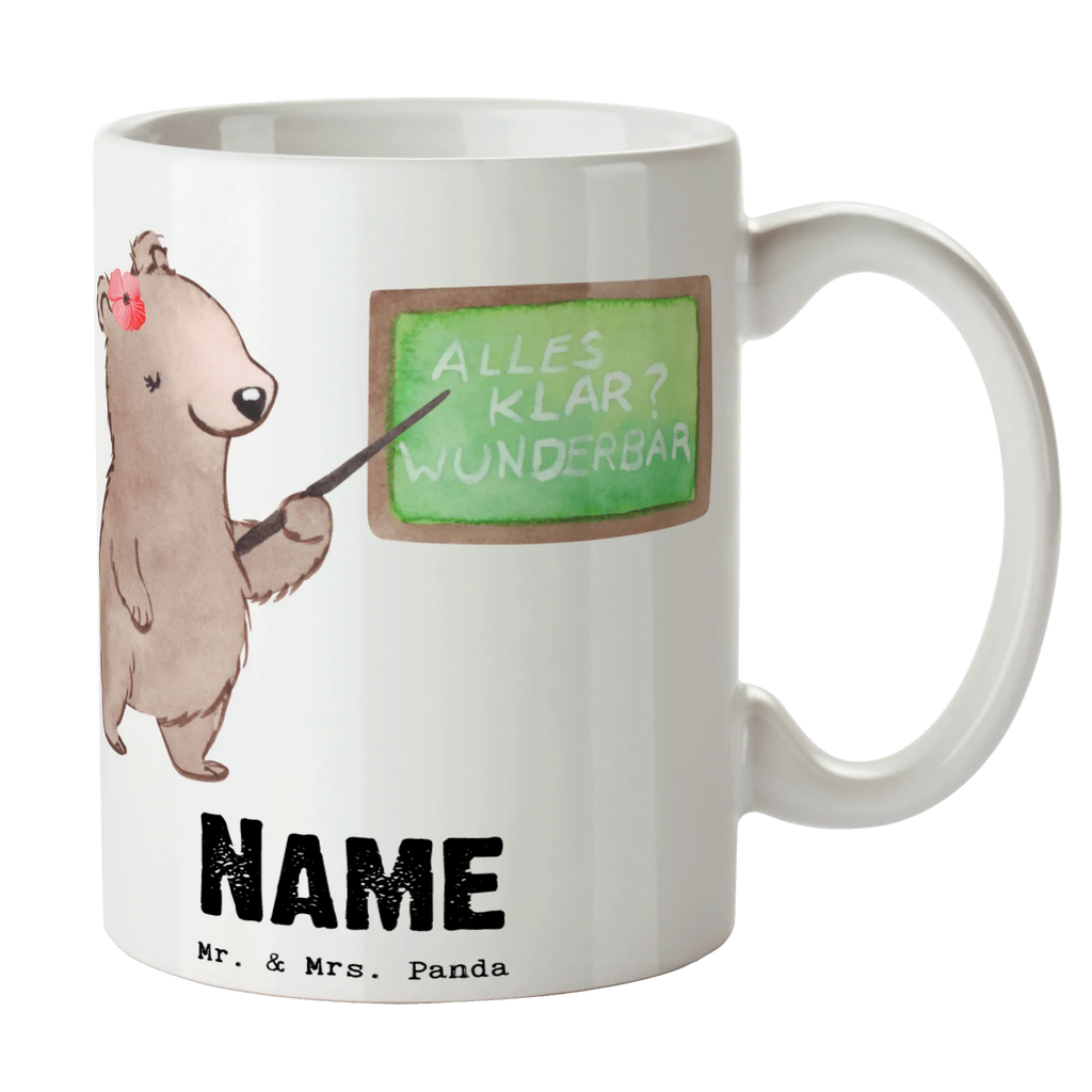 Personalisierte Tasse Schwimmlehrerin mit Herz Personalisierte Tasse, Namenstasse, Wunschname, Personalisiert, Tasse, Namen, Drucken, Tasse mit Namen, Beruf, Ausbildung, Jubiläum, Abschied, Rente, Kollege, Kollegin, Geschenk, Schenken, Arbeitskollege, Mitarbeiter, Firma, Danke, Dankeschön, Schwimmlehrerin, Schwimmbad, Schwimmschule, Schwimmverein