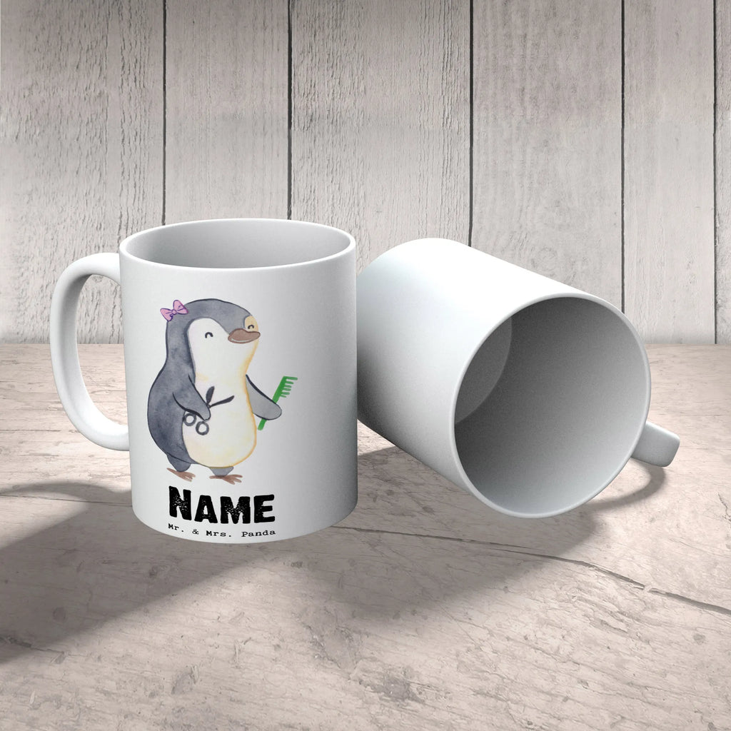 Personalisierte Tasse Hairstylistin mit Herz Personalisierte Tasse, Namenstasse, Wunschname, Personalisiert, Tasse, Namen, Drucken, Tasse mit Namen, Beruf, Ausbildung, Jubiläum, Abschied, Rente, Kollege, Kollegin, Geschenk, Schenken, Arbeitskollege, Mitarbeiter, Firma, Danke, Dankeschön, Frisörin, Haarstylistin, Hairstylistin, Friseursalon