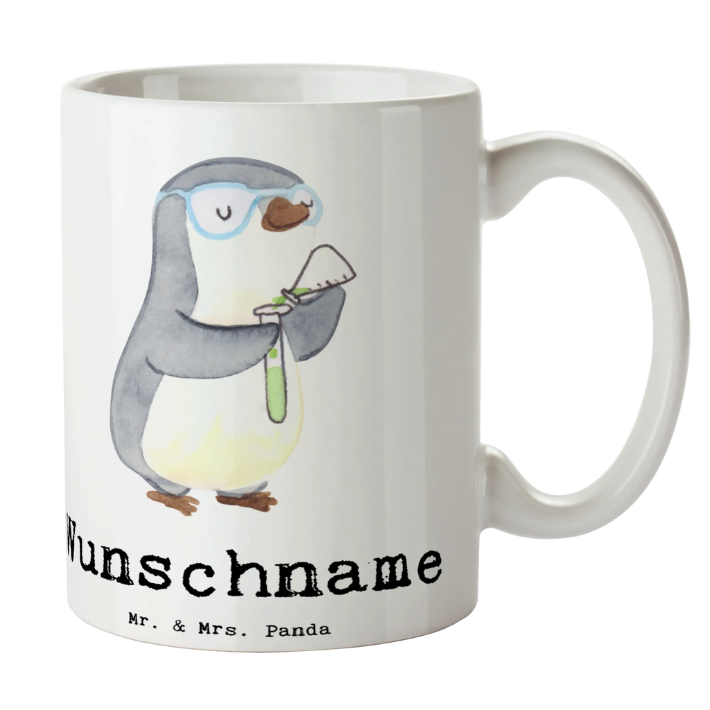 Personalisierte Tasse Chemiker mit Herz Personalisierte Tasse, Namenstasse, Wunschname, Personalisiert, Tasse, Namen, Drucken, Tasse mit Namen, Beruf, Ausbildung, Jubiläum, Abschied, Rente, Kollege, Kollegin, Geschenk, Schenken, Arbeitskollege, Mitarbeiter, Firma, Danke, Dankeschön, Chemiker, Chemielaborant, Naturwissenschaftler, Labor, Studium, Forschung, Wissenschaftler