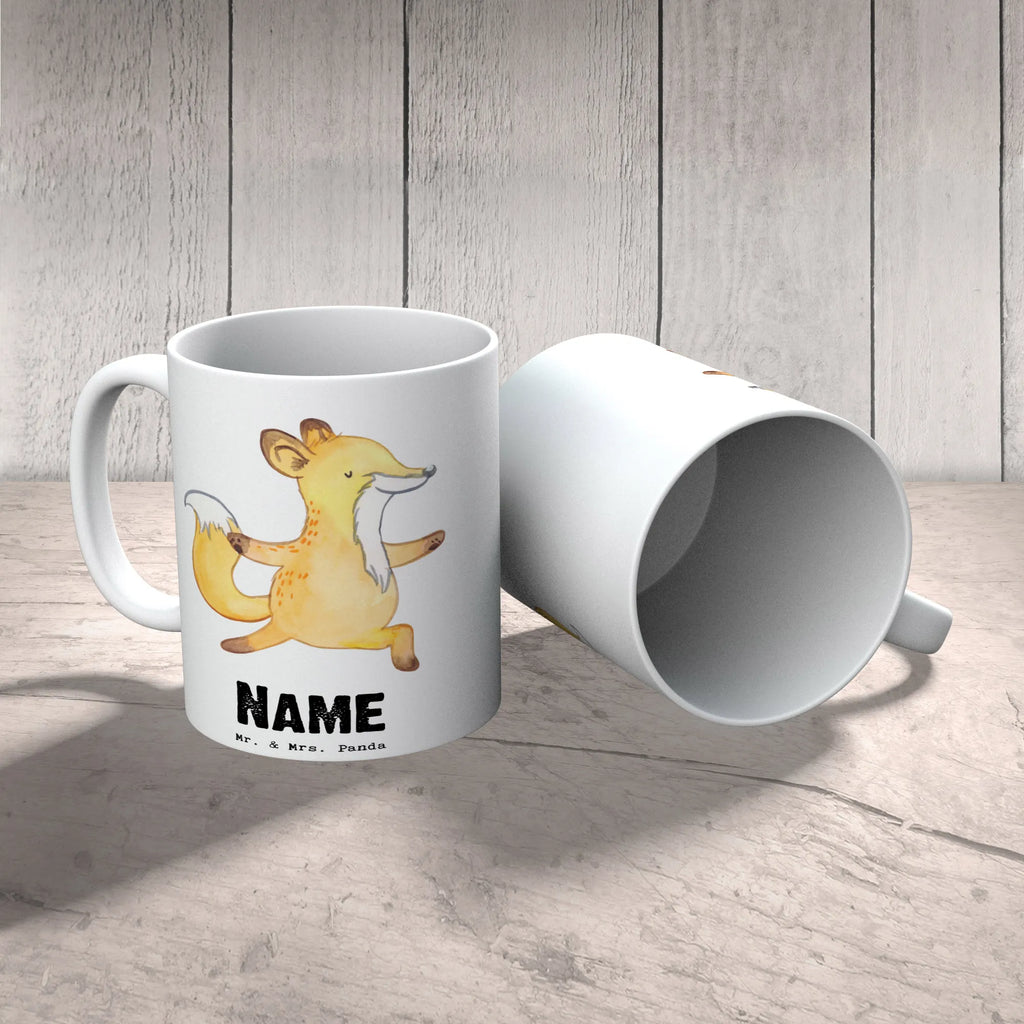 Personalisierte Tasse Yogalehrer mit Herz Personalisierte Tasse, Namenstasse, Wunschname, Personalisiert, Tasse, Namen, Drucken, Tasse mit Namen, Beruf, Ausbildung, Jubiläum, Abschied, Rente, Kollege, Kollegin, Geschenk, Schenken, Arbeitskollege, Mitarbeiter, Firma, Danke, Dankeschön