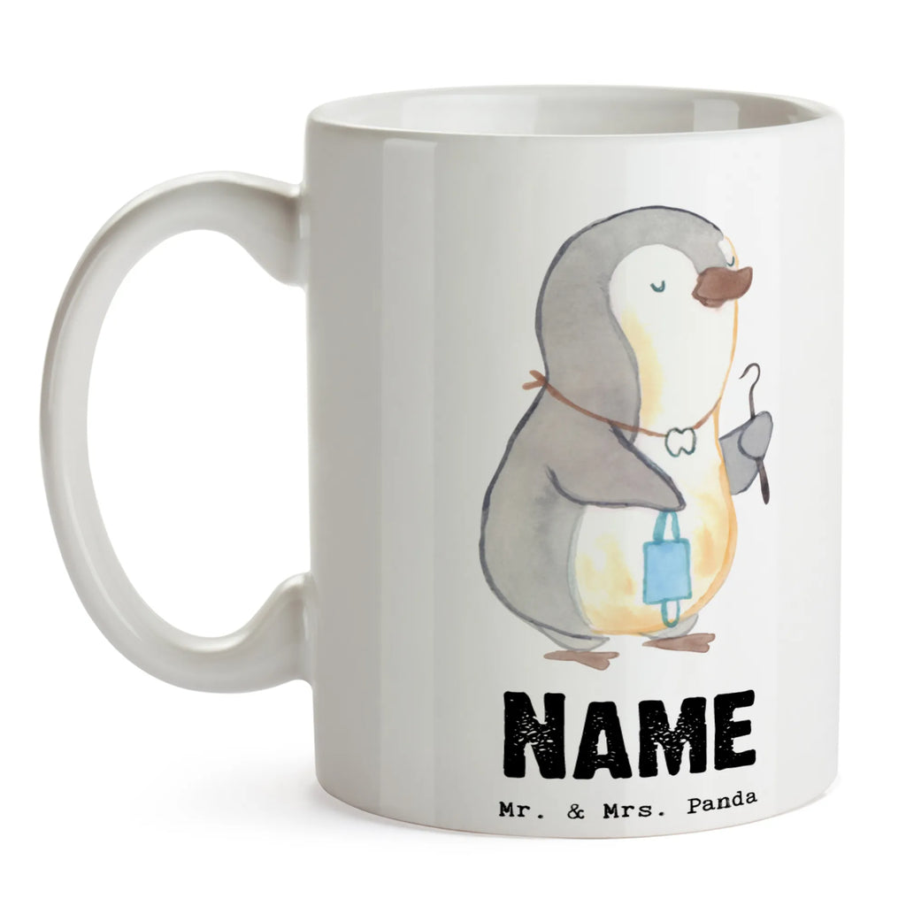 Personalisierte Tasse Zahnarzt mit Herz Personalisierte Tasse, Namenstasse, Wunschname, Personalisiert, Tasse, Namen, Drucken, Tasse mit Namen, Beruf, Ausbildung, Jubiläum, Abschied, Rente, Kollege, Kollegin, Geschenk, Schenken, Arbeitskollege, Mitarbeiter, Firma, Danke, Dankeschön