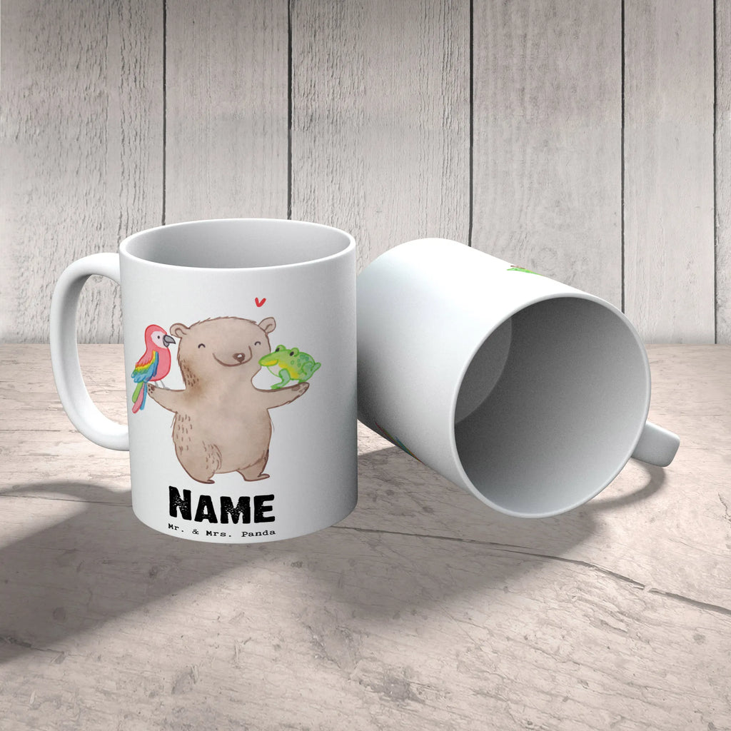 Personalisierte Tasse Tierwirt mit Herz Personalisierte Tasse, Namenstasse, Wunschname, Personalisiert, Tasse, Namen, Drucken, Tasse mit Namen, Beruf, Ausbildung, Jubiläum, Abschied, Rente, Kollege, Kollegin, Geschenk, Schenken, Arbeitskollege, Mitarbeiter, Firma, Danke, Dankeschön, Landwirt; Bauer, Tierwirt, Agronom, Farmer, Bauernhof