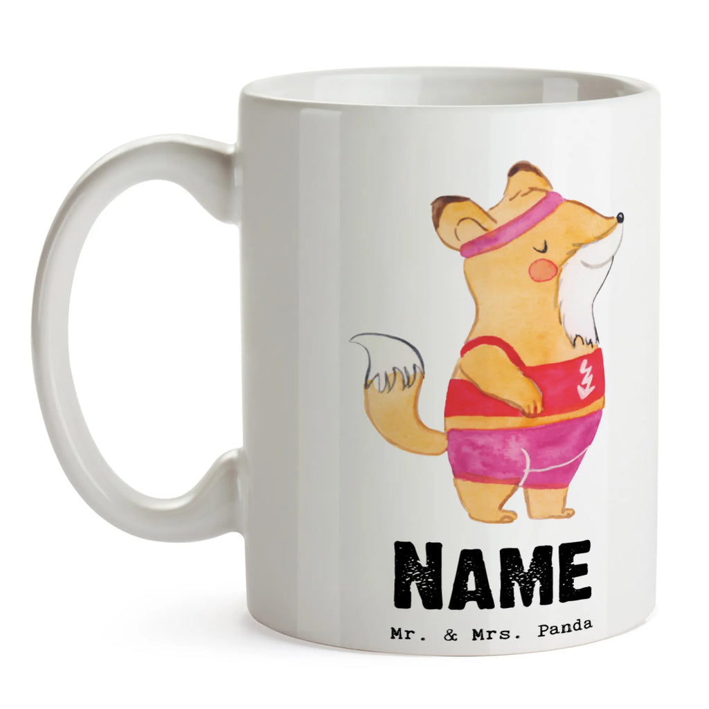 Personalisierte Tasse Sportlerin mit Herz Personalisierte Tasse, Namenstasse, Wunschname, Personalisiert, Tasse, Namen, Drucken, Tasse mit Namen, Beruf, Ausbildung, Jubiläum, Abschied, Rente, Kollege, Kollegin, Geschenk, Schenken, Arbeitskollege, Mitarbeiter, Firma, Danke, Dankeschön