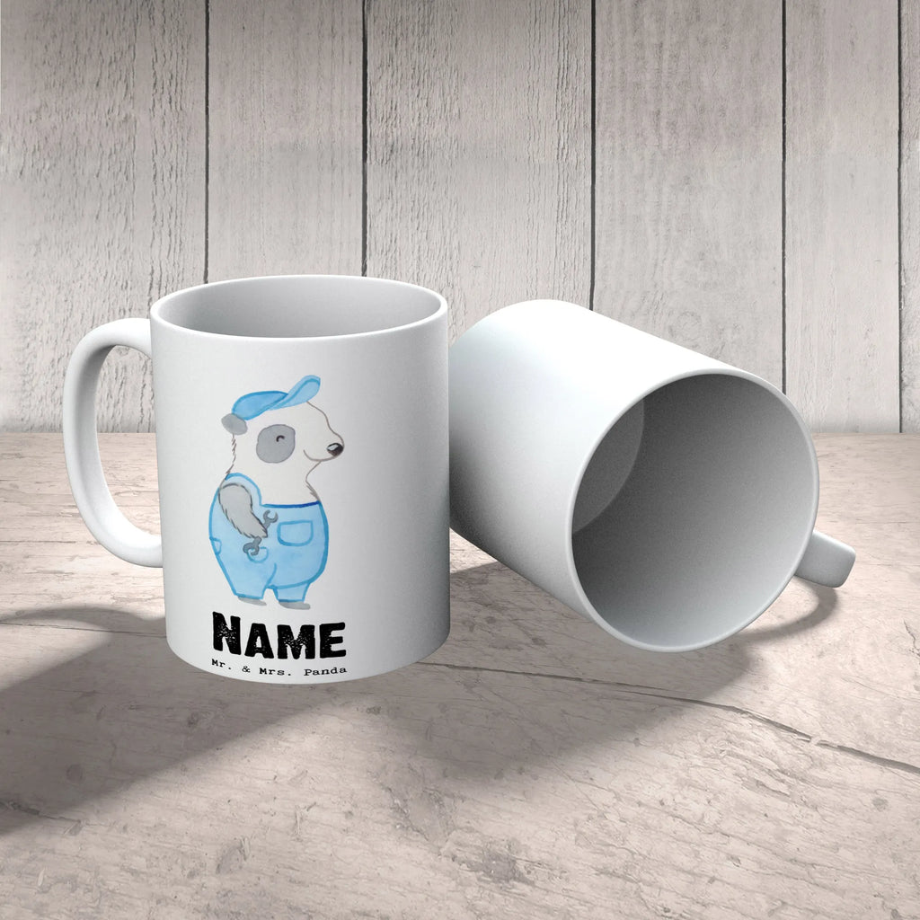 Personalisierte Tasse Handwerker mit Herz Personalisierte Tasse, Namenstasse, Wunschname, Personalisiert, Tasse, Namen, Drucken, Tasse mit Namen, Beruf, Ausbildung, Jubiläum, Abschied, Rente, Kollege, Kollegin, Geschenk, Schenken, Arbeitskollege, Mitarbeiter, Firma, Danke, Dankeschön, Handwerker, Gesellenprüfung, Handwerksbetrieb, Schrauber, Werkstatt