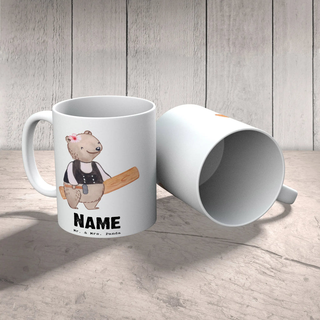 Personalisierte Tasse Zimmerfrau mit Herz Personalisierte Tasse, Namenstasse, Wunschname, Personalisiert, Tasse, Namen, Drucken, Tasse mit Namen, Beruf, Ausbildung, Jubiläum, Abschied, Rente, Kollege, Kollegin, Geschenk, Schenken, Arbeitskollege, Mitarbeiter, Firma, Danke, Dankeschön