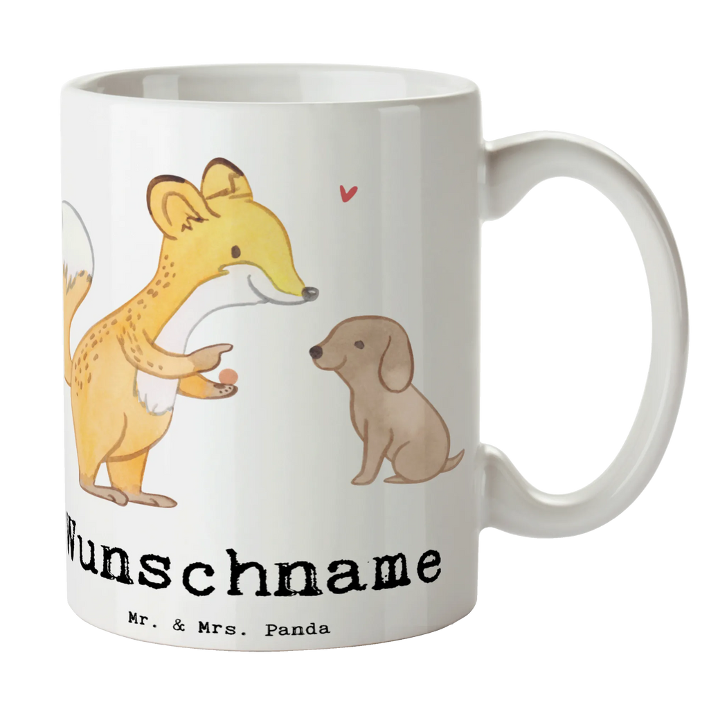 Personalisierte Tasse Fuchs Hundetraining Personalisierte Tasse, Namenstasse, Wunschname, Personalisiert, Tasse, Namen, Drucken, Tasse mit Namen, Geschenk, Sport, Sportart, Hobby, Schenken, Danke, Dankeschön, Auszeichnung, Gewinn, Sportler, Hundetraining, Hundeerziehung, Hundeschule, Welpenschule, Hundeprüfung