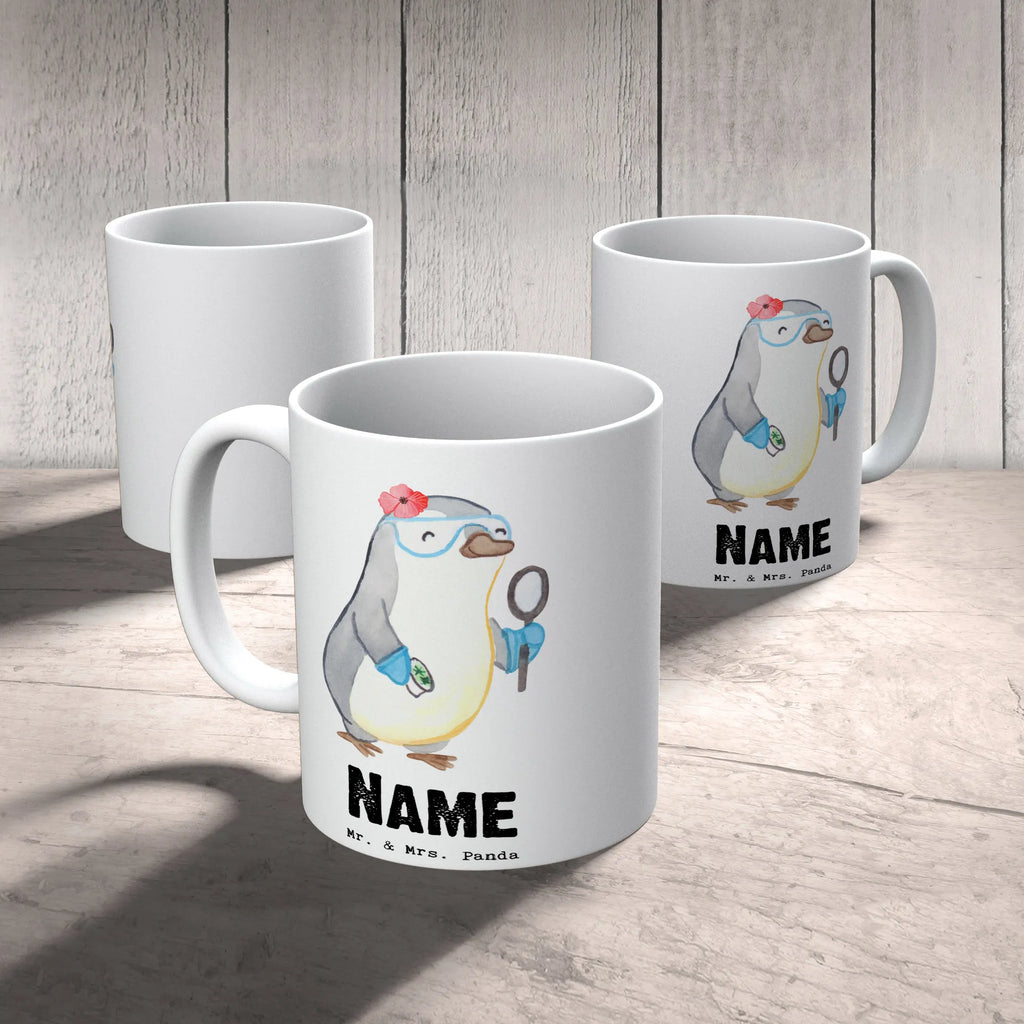 Personalisierte Tasse Mikrobiologin mit Herz Personalisierte Tasse, Namenstasse, Wunschname, Personalisiert, Tasse, Namen, Drucken, Tasse mit Namen, Beruf, Ausbildung, Jubiläum, Abschied, Rente, Kollege, Kollegin, Geschenk, Schenken, Arbeitskollege, Mitarbeiter, Firma, Danke, Dankeschön, Mikrobiologin, Naturwissenschaftlerin, Labor, Forschung