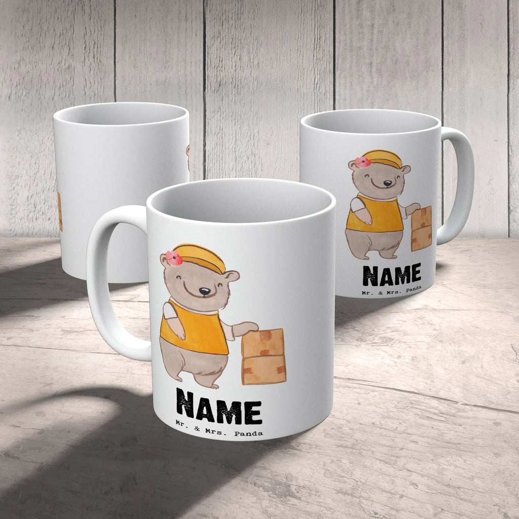 Personalisierte Tasse Fachlageristin mit Herz Personalisierte Tasse, Namenstasse, Wunschname, Personalisiert, Tasse, Namen, Drucken, Tasse mit Namen, Beruf, Ausbildung, Jubiläum, Abschied, Rente, Kollege, Kollegin, Geschenk, Schenken, Arbeitskollege, Mitarbeiter, Firma, Danke, Dankeschön, Lagerarbeiterin, Fachlageristin, Lageristin, Lagerverwalterin