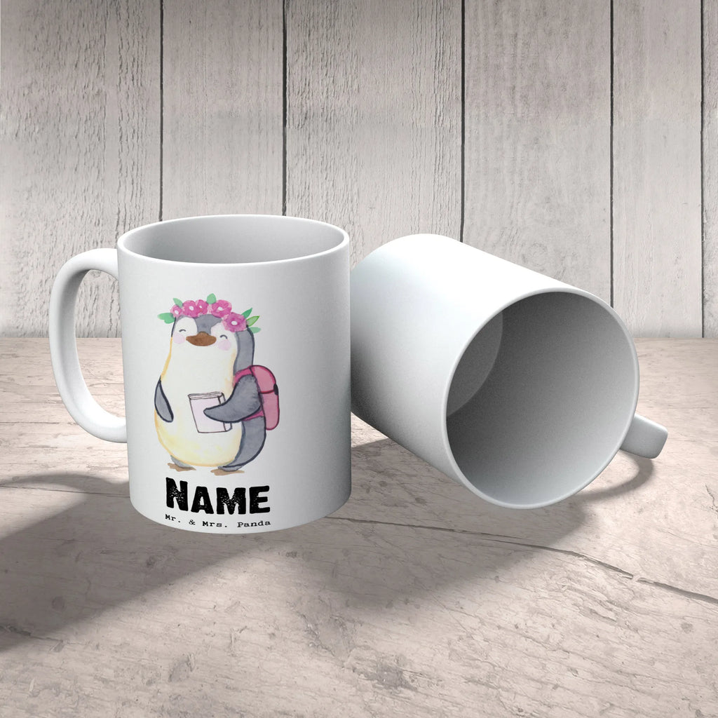 Personalisierte Tasse Studentin mit Herz Personalisierte Tasse, Namenstasse, Wunschname, Personalisiert, Tasse, Namen, Drucken, Tasse mit Namen, Beruf, Ausbildung, Jubiläum, Abschied, Rente, Kollege, Kollegin, Geschenk, Schenken, Arbeitskollege, Mitarbeiter, Firma, Danke, Dankeschön