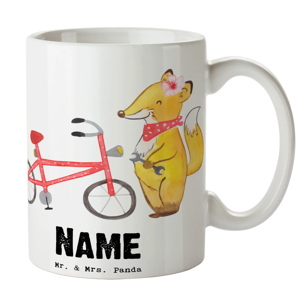 Personalisierte Tasse Zweirad Mechanikerin mit Herz Personalisierte Tasse, Namenstasse, Wunschname, Personalisiert, Tasse, Namen, Drucken, Tasse mit Namen, Beruf, Ausbildung, Jubiläum, Abschied, Rente, Kollege, Kollegin, Geschenk, Schenken, Arbeitskollege, Mitarbeiter, Firma, Danke, Dankeschön