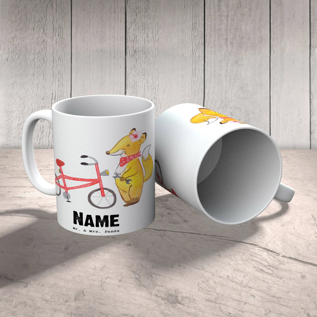 Personalisierte Tasse Zweirad Mechanikerin mit Herz Personalisierte Tasse, Namenstasse, Wunschname, Personalisiert, Tasse, Namen, Drucken, Tasse mit Namen, Beruf, Ausbildung, Jubiläum, Abschied, Rente, Kollege, Kollegin, Geschenk, Schenken, Arbeitskollege, Mitarbeiter, Firma, Danke, Dankeschön