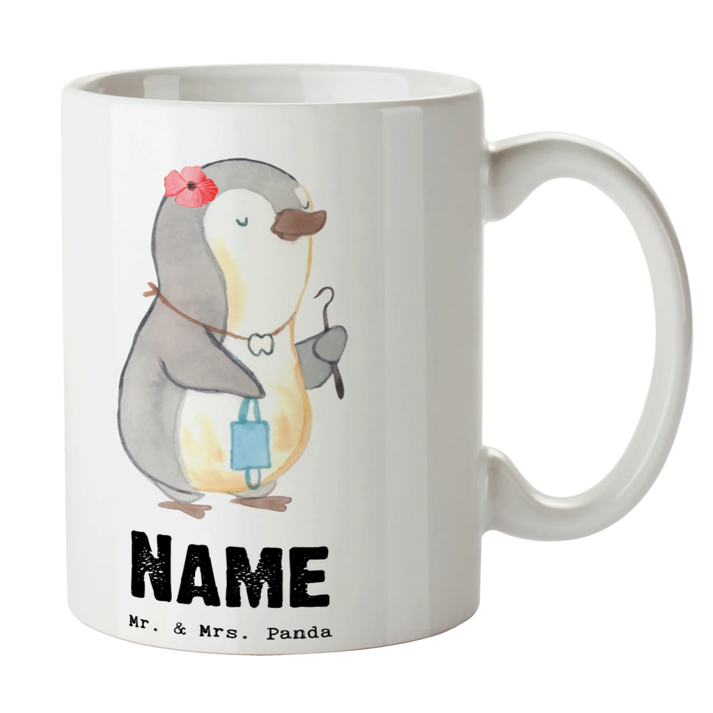 Personalisierte Tasse Kieferorthopädin mit Herz Personalisierte Tasse, Namenstasse, Wunschname, Personalisiert, Tasse, Namen, Drucken, Tasse mit Namen, Beruf, Ausbildung, Jubiläum, Abschied, Rente, Kollege, Kollegin, Geschenk, Schenken, Arbeitskollege, Mitarbeiter, Firma, Danke, Dankeschön