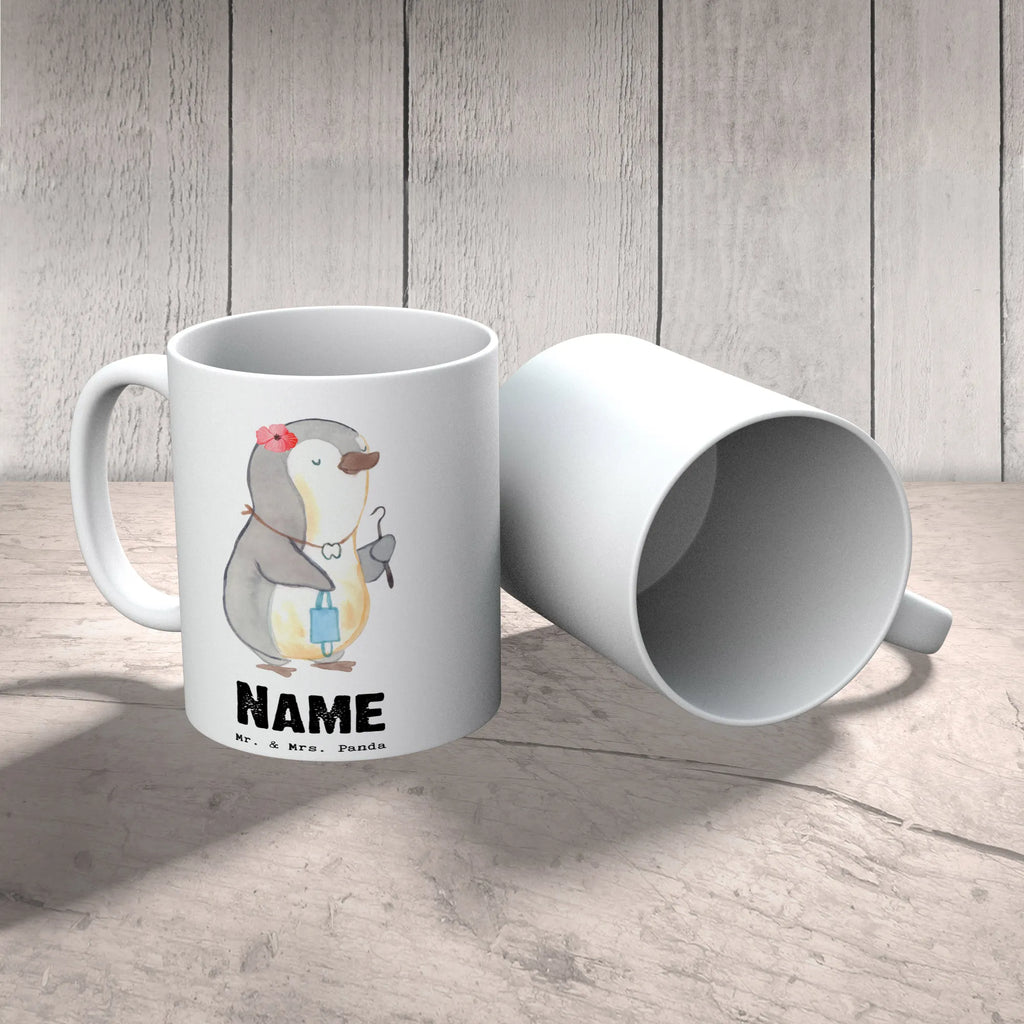 Personalisierte Tasse Kieferorthopädin mit Herz Personalisierte Tasse, Namenstasse, Wunschname, Personalisiert, Tasse, Namen, Drucken, Tasse mit Namen, Beruf, Ausbildung, Jubiläum, Abschied, Rente, Kollege, Kollegin, Geschenk, Schenken, Arbeitskollege, Mitarbeiter, Firma, Danke, Dankeschön