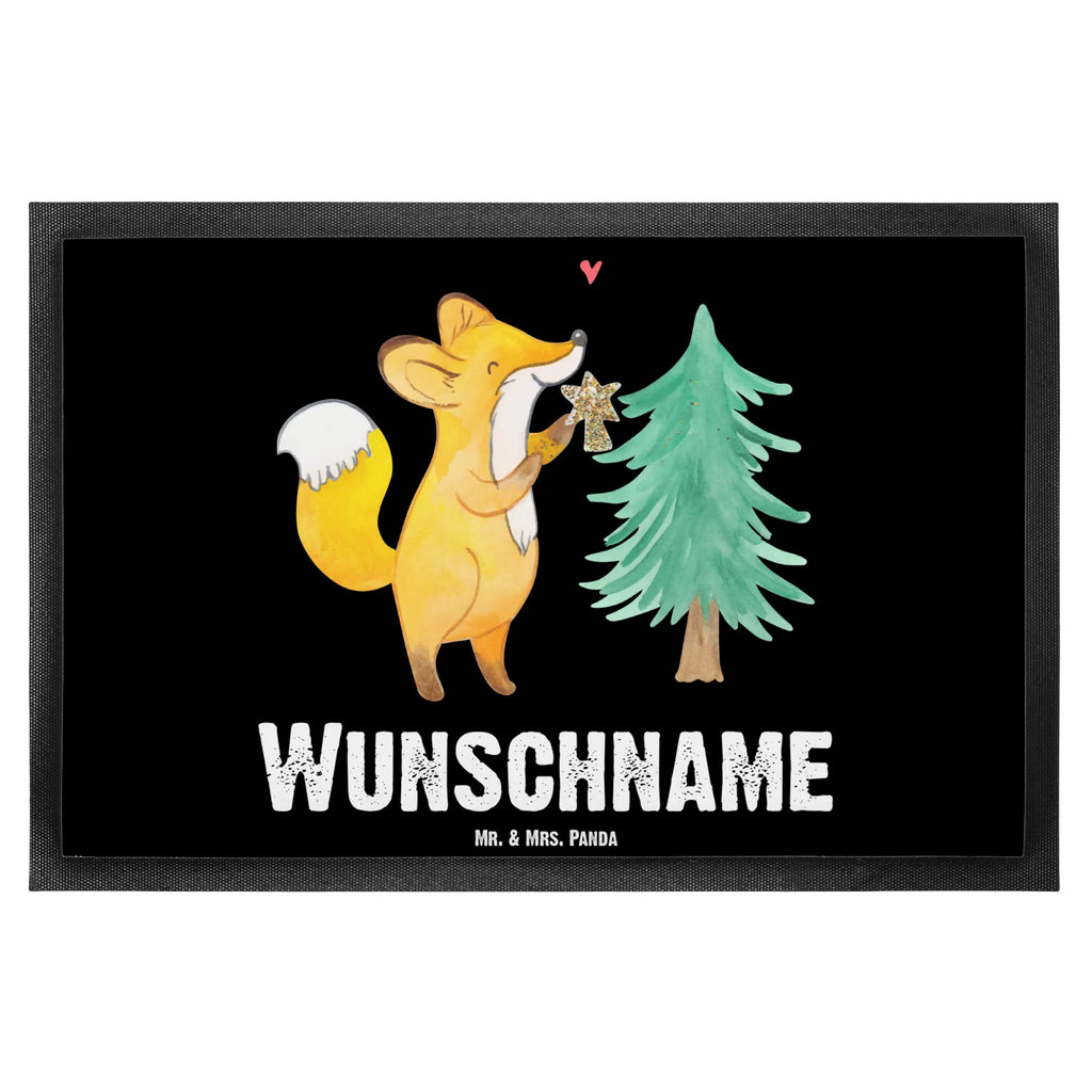 Personalisierte Fußmatte Fuchs  Weihnachtsbaum Personalisierte Fußmatte, Fußmatte mit Namen, Personalisieruung, Personalisiert, Fußmatte bedrucken, Türvorleger mit Namen, Haustürmatte personalisiert, Namensfussmatte, Wunschnamen, Bedrucken, Türvorleger personalisiert, Winter, Weihnachten, Weihnachtsdeko, Nikolaus, Advent, Heiligabend, Wintermotiv, Weihnachtsmann, Weihnachtstage, Fuchs, Schlittschuh, Weihnachtszeit, Weihnachtsdekoration