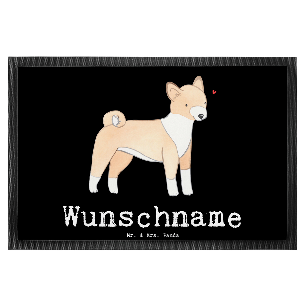 Personalisierte Fußmatte Basenji Lebensretter Personalisierte Fußmatte, Fußmatte mit Namen, Personalisieruung, Personalisiert, Fußmatte bedrucken, Türvorleger mit Namen, Haustürmatte personalisiert, Namensfussmatte, Wunschnamen, Bedrucken, Türvorleger personalisiert, Hund, Hunderasse, Rassehund, Hundebesitzer, Geschenk, Tierfreund, Schenken, Welpe, Kongo-Terrier, Basenji