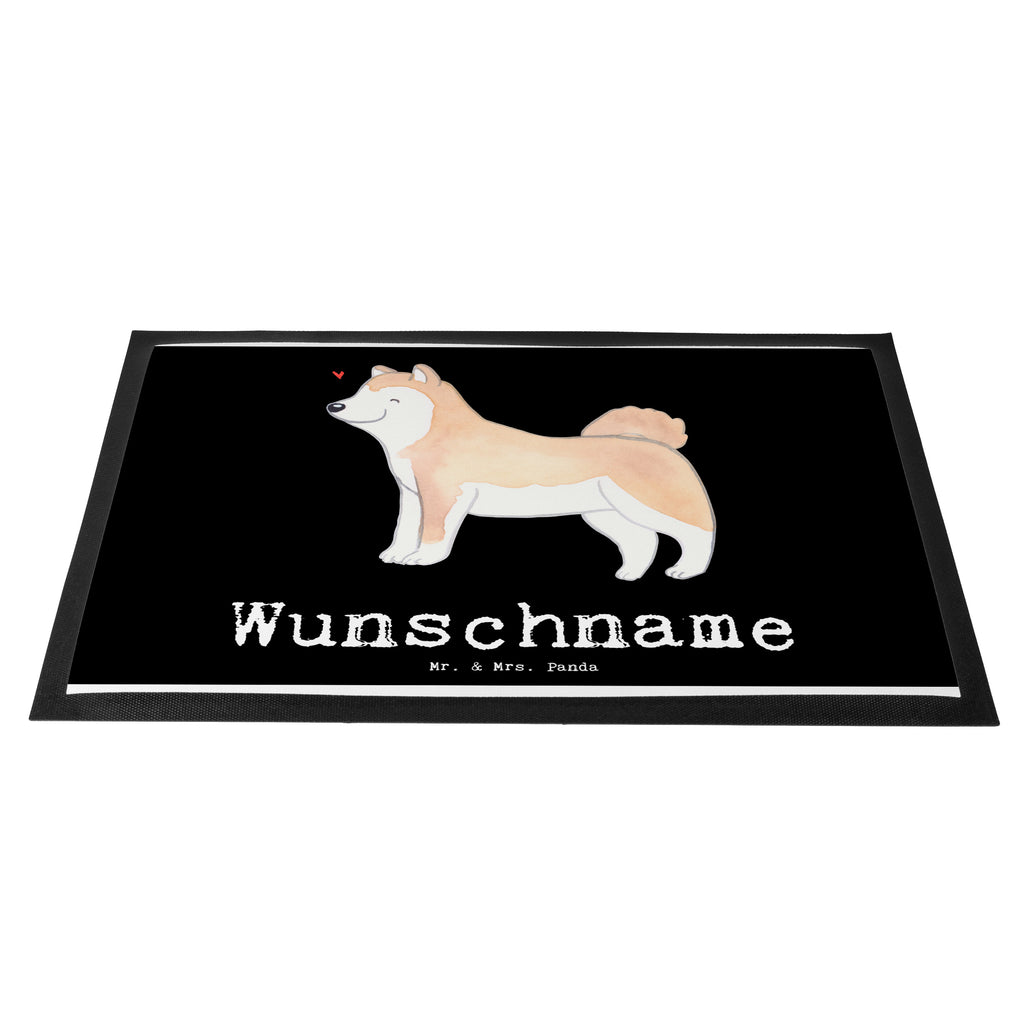 Personalisierte Fußmatte Akita Inu Lebensretter Personalisierte Fußmatte, Fußmatte mit Namen, Personalisieruung, Personalisiert, Fußmatte bedrucken, Türvorleger mit Namen, Haustürmatte personalisiert, Namensfussmatte, Wunschnamen, Bedrucken, Türvorleger personalisiert, Hund, Hunderasse, Rassehund, Hundebesitzer, Geschenk, Tierfreund, Schenken, Welpe