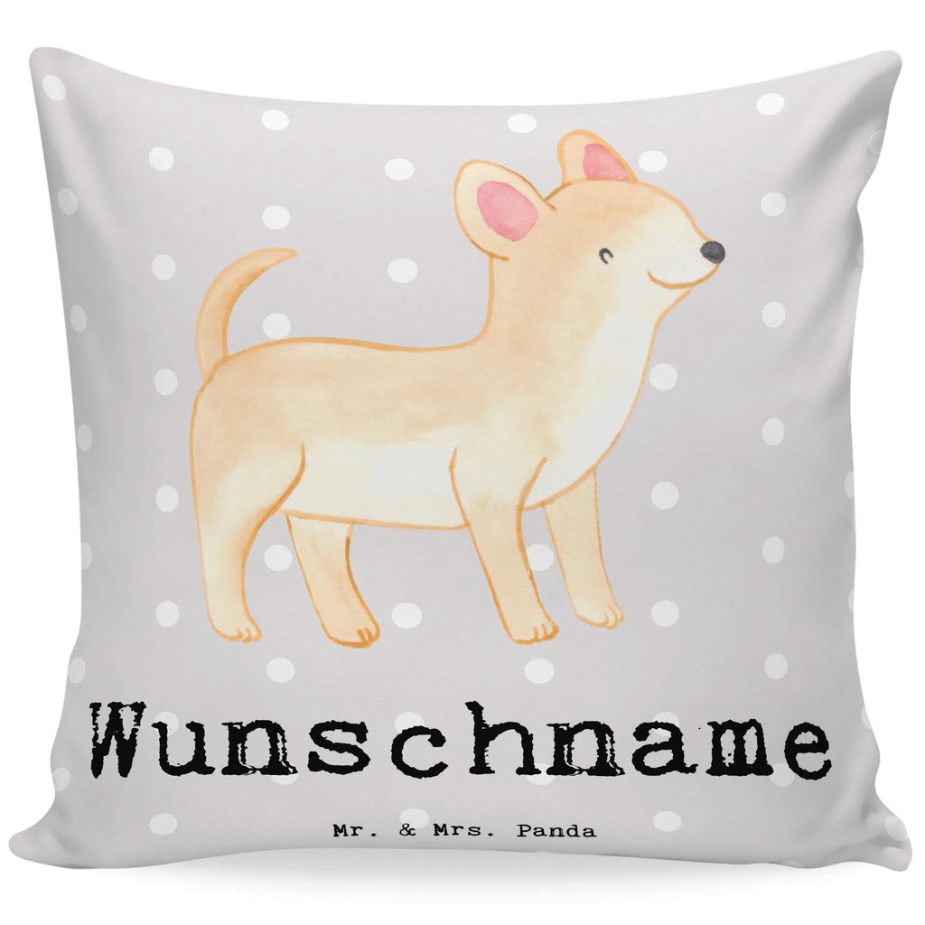 Personalisiertes Kissen Chihuahua Lebensretter Kissen, personalisiert, Name, Wunschname, bedrucken, Kopfkissen, Hund, Hunderasse, Rassehund, Hundebesitzer, Geschenk, Tierfreund, Schenken, Welpe, Chihuahua