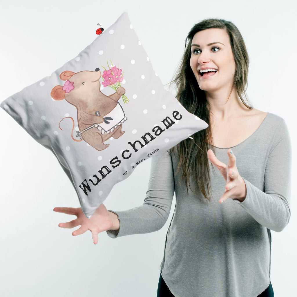 Personalisiertes Kissen Maus Beste Großtante der Welt Kissen, personalisiert, Name, Wunschname, bedrucken, Kopfkissen, für, Dankeschön, Geschenk, Schenken, Geburtstag, Geburtstagsgeschenk, Geschenkidee, Danke, Bedanken, Mitbringsel, Freude machen, Geschenktipp, Großtante, Grosstante, Tante, Lieblingstante, Familie, Schwester, Tanten, Kleinigkeit, Beste, Nichte, Neffe, Groß