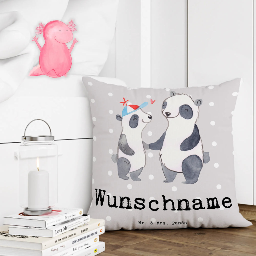 Personalisiertes Kissen Panda Bester Cousin der Welt Kissen, personalisiert, Name, Wunschname, bedrucken, Kopfkissen, für, Dankeschön, Geschenk, Schenken, Geburtstag, Geburtstagsgeschenk, Geschenkidee, Danke, Bedanken, Mitbringsel, Freude machen, Geschenktipp, Cousin, Kousin, Vetter, Sohn von Onkel, Sohn von Tante, Familie, Verwandtschaft, Cousine