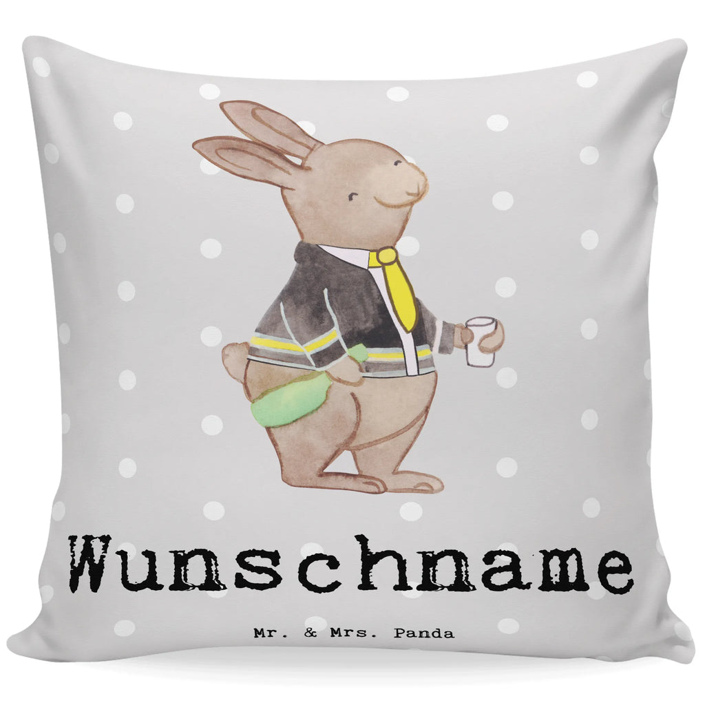 Personalisiertes Kissen Flugbegleiter mit Herz Kissen, personalisiert, Name, Wunschname, bedrucken, Kopfkissen, Beruf, Ausbildung, Jubiläum, Abschied, Rente, Kollege, Kollegin, Geschenk, Schenken, Arbeitskollege, Mitarbeiter, Firma, Danke, Dankeschön, Flugbegleiter, Steward, Flugsteward, Flight-Attendant